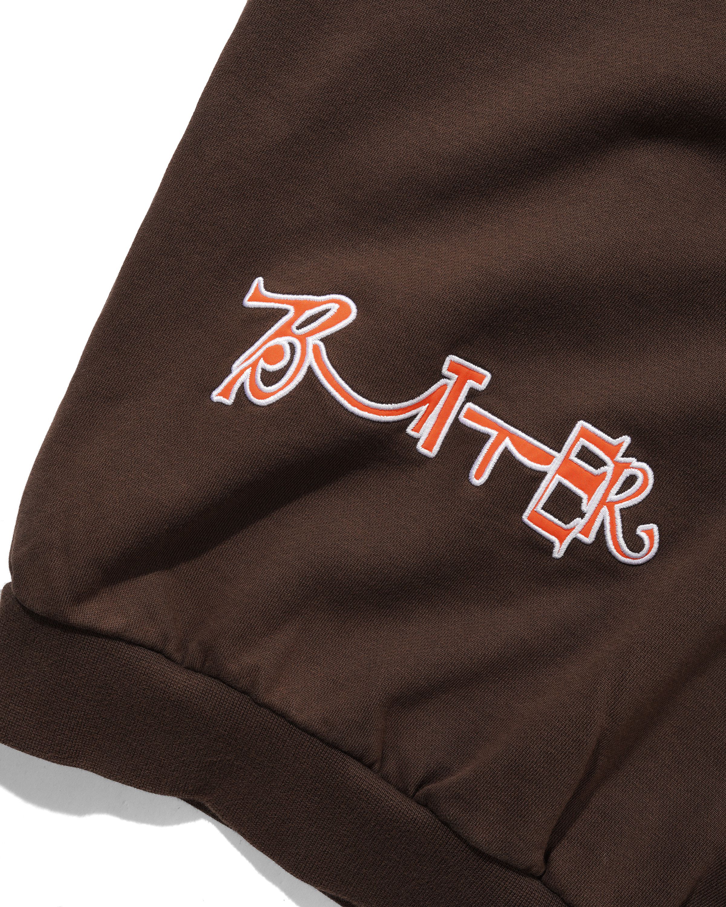 Beat Konducta Zip-Thru Hood, Washed Chestnut - Image 4