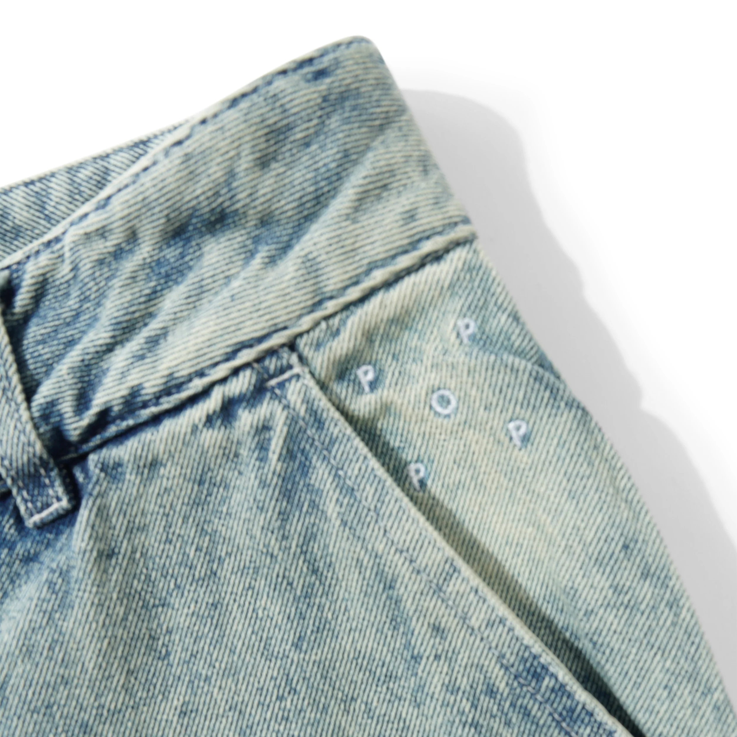 Beattie Denim Jeans, Washed Denim - Image 2