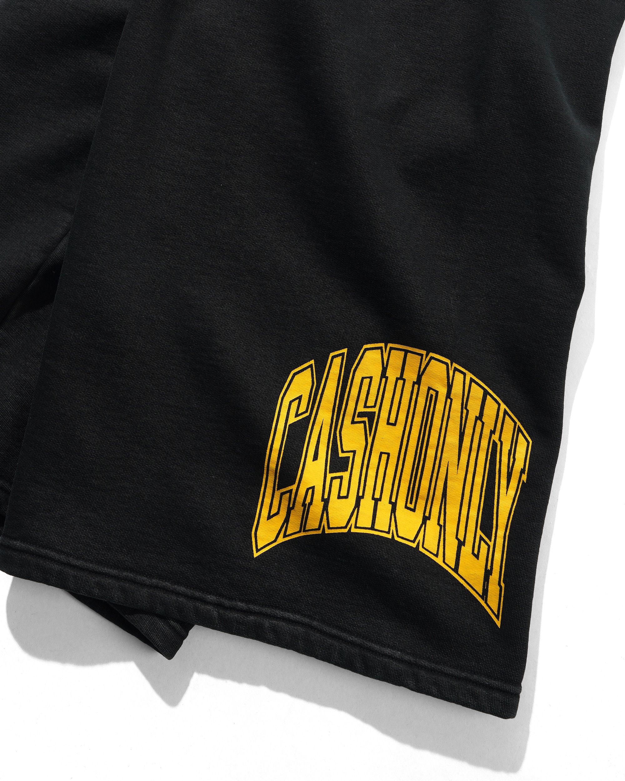 Bench Fleece Shorts, Washed Black - Image 5