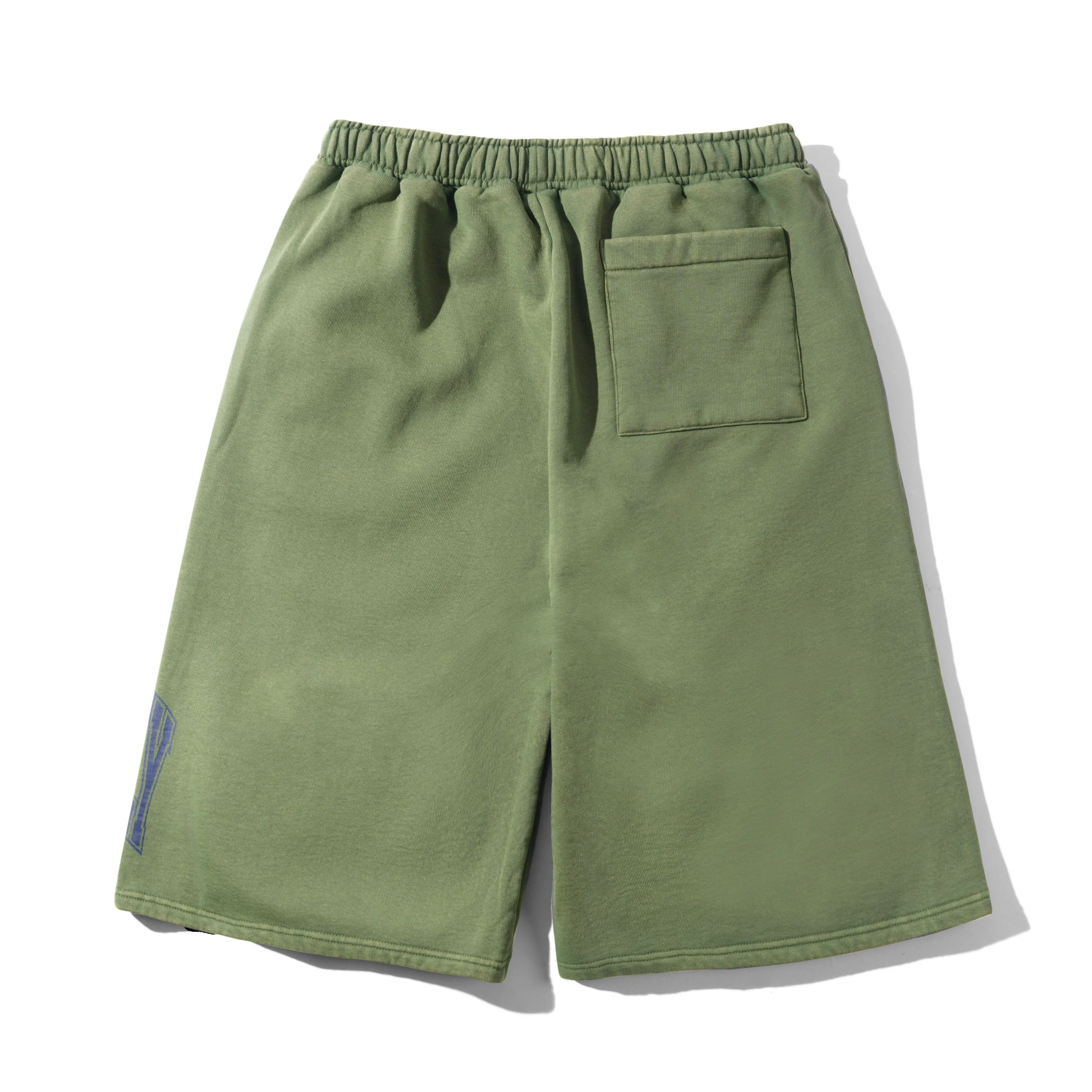 Bench Fleece Shorts, Washed Forest Green - Image 2