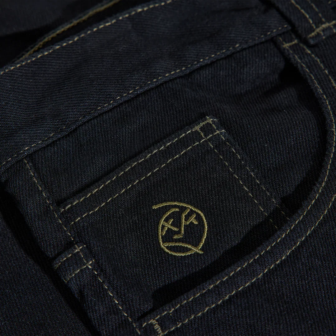 Big Boy Denim Jeans, Black / Dark Olive - Image 3