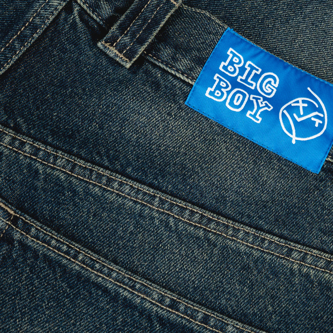 Big Boy Jeans, Dirty Blue - Image 4