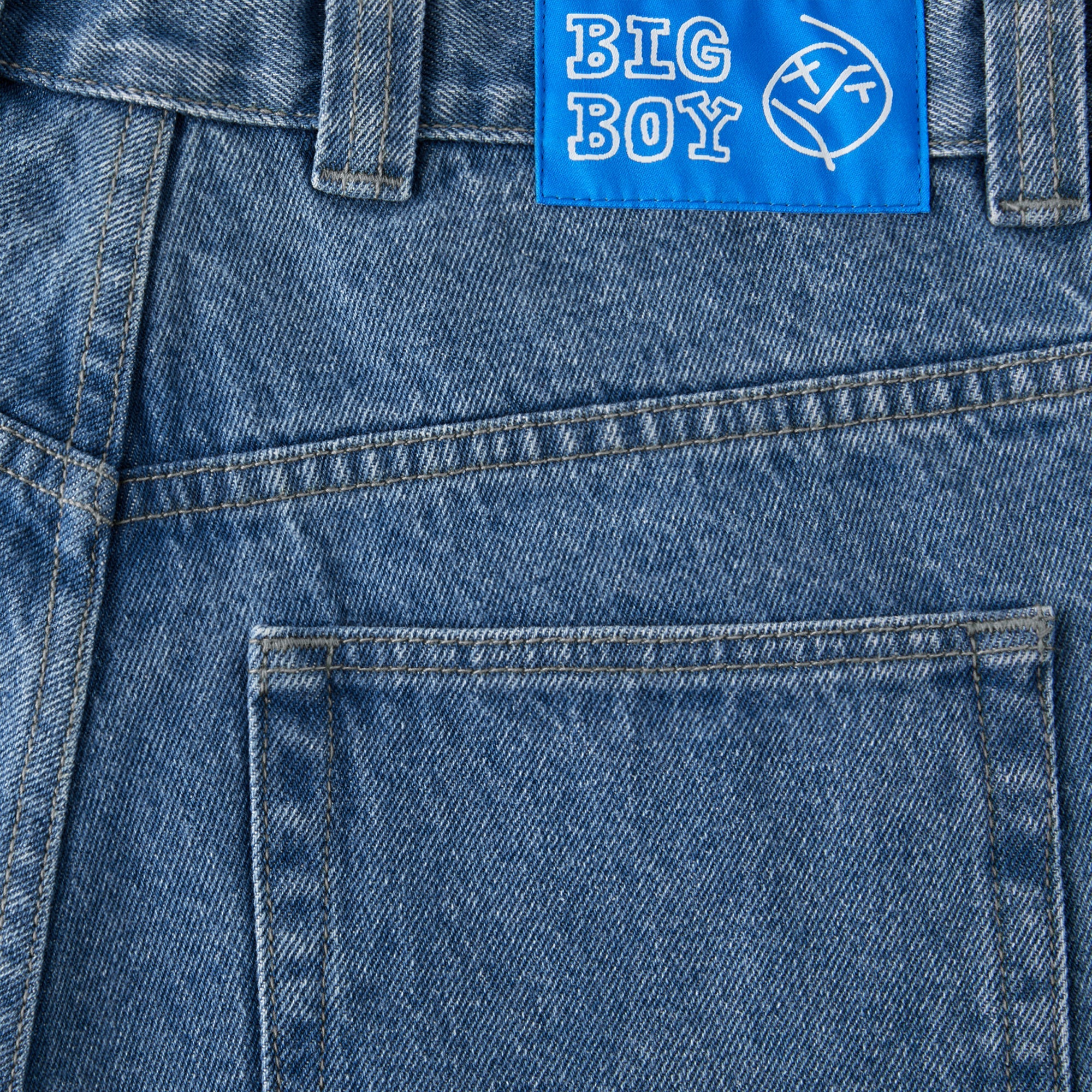 Big Boy Jeans, Mid Blue - Image 3