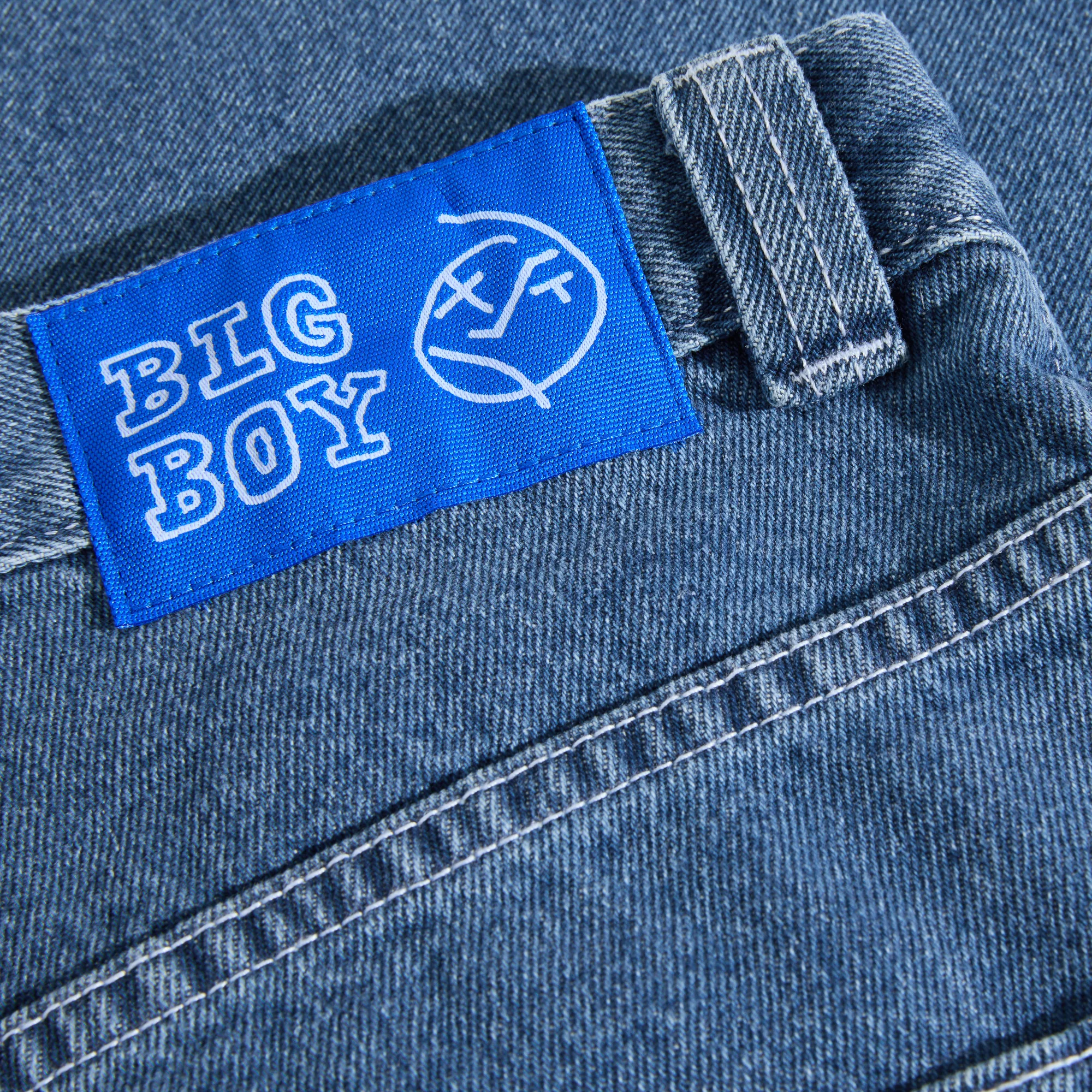 Big Boy Work Jeans, Blue Wash - Image 4