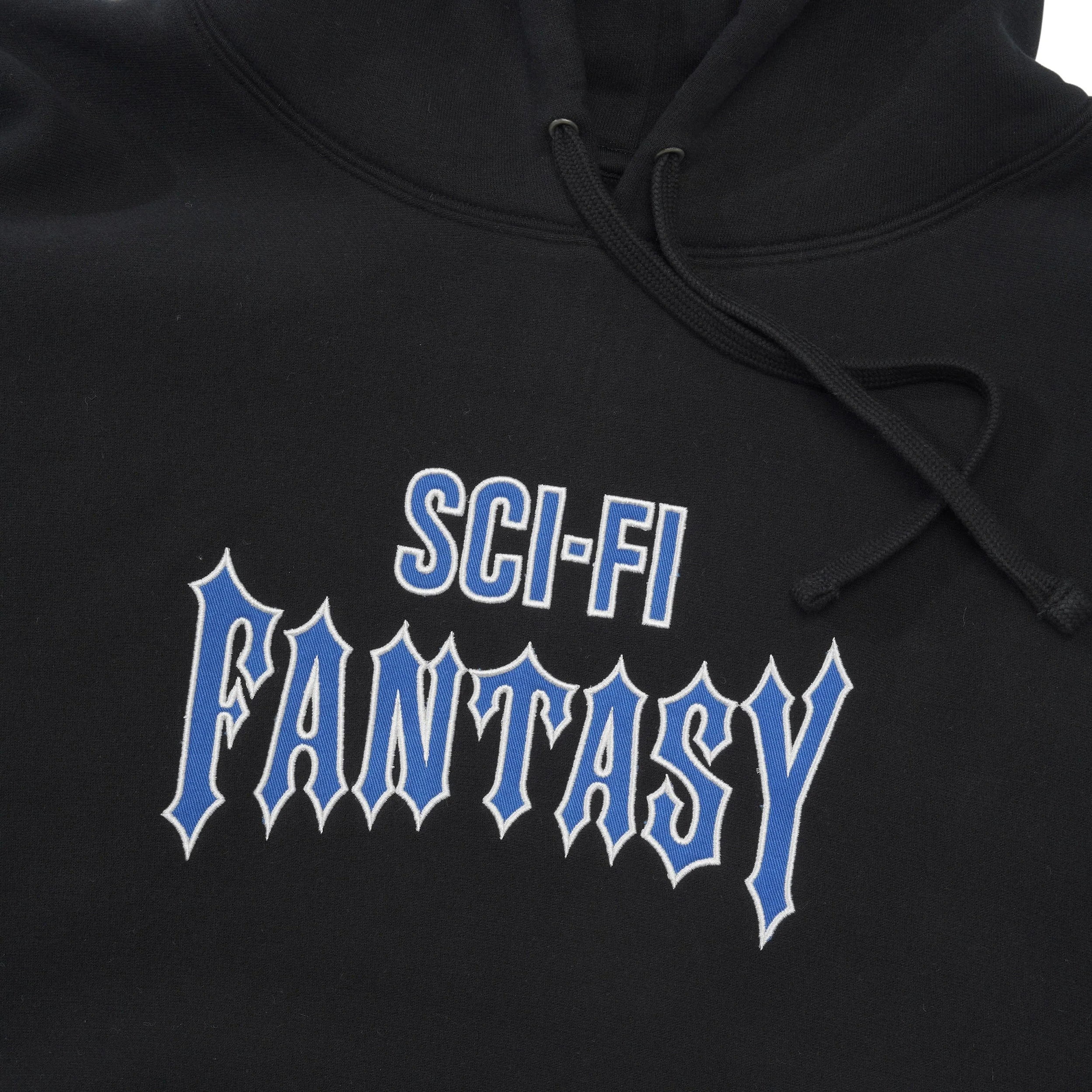 Biker Pullover Hood, Black - Image 2