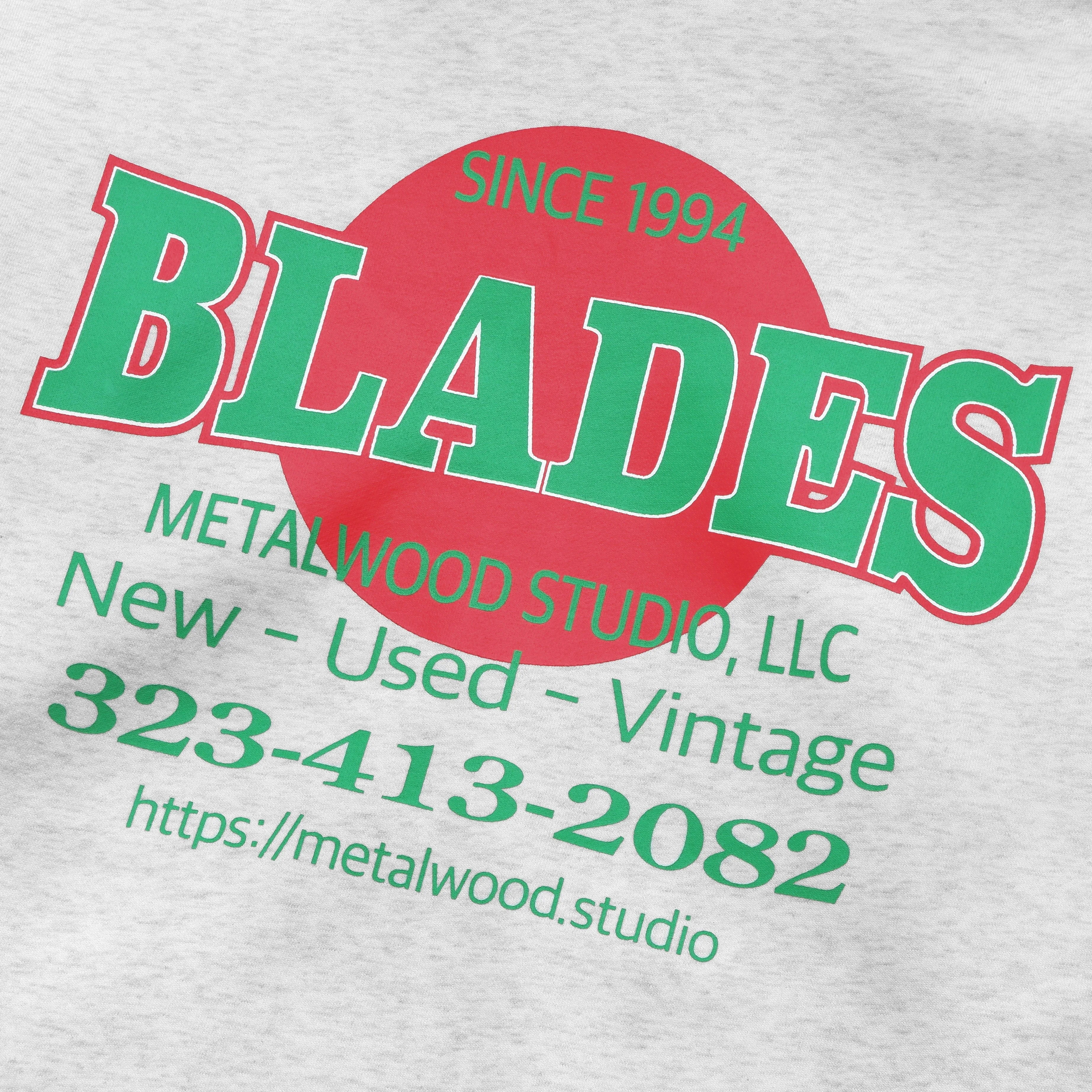 Blades Gym Tee, White - Image 3