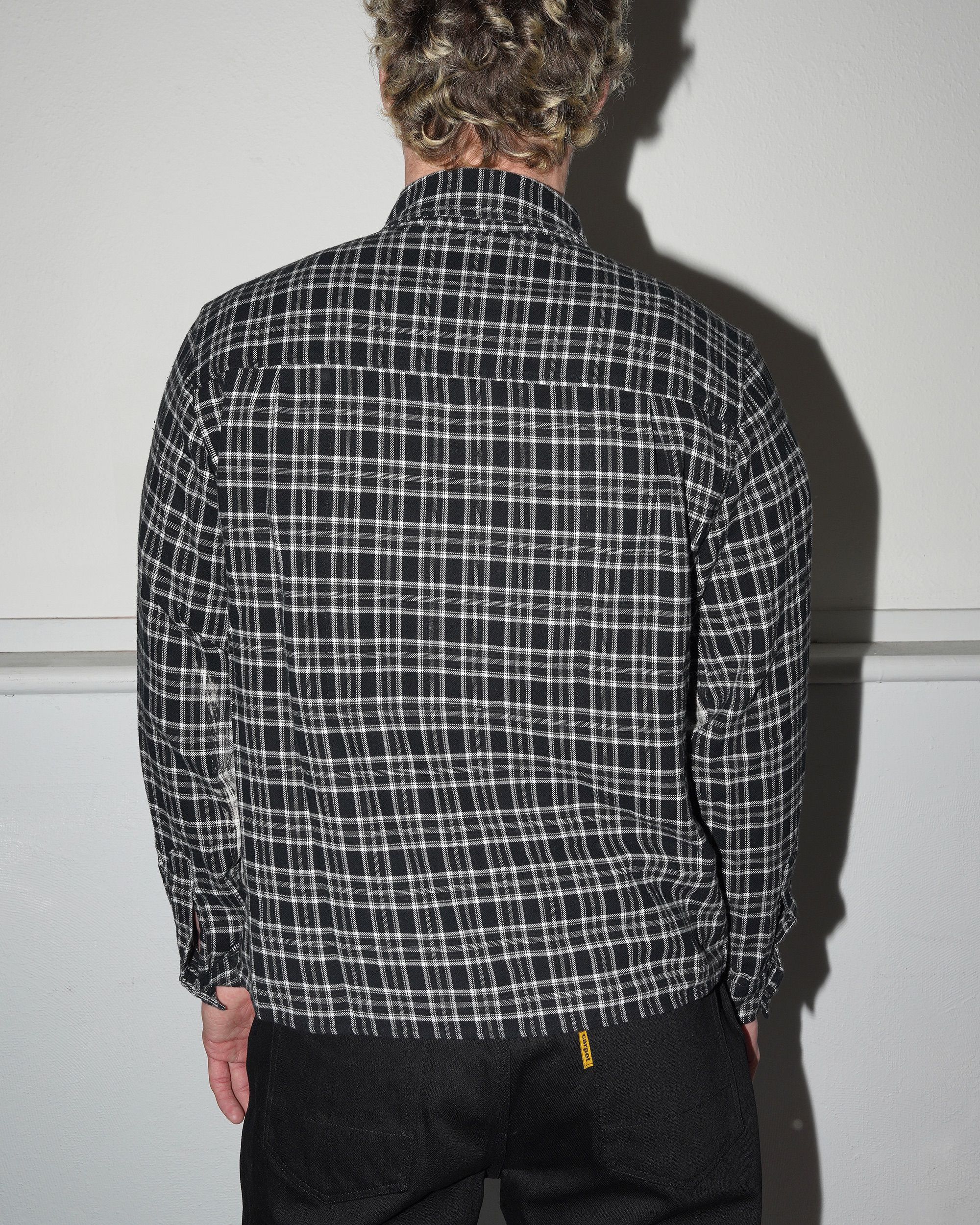 Bleached Flannel, Black - Image 4