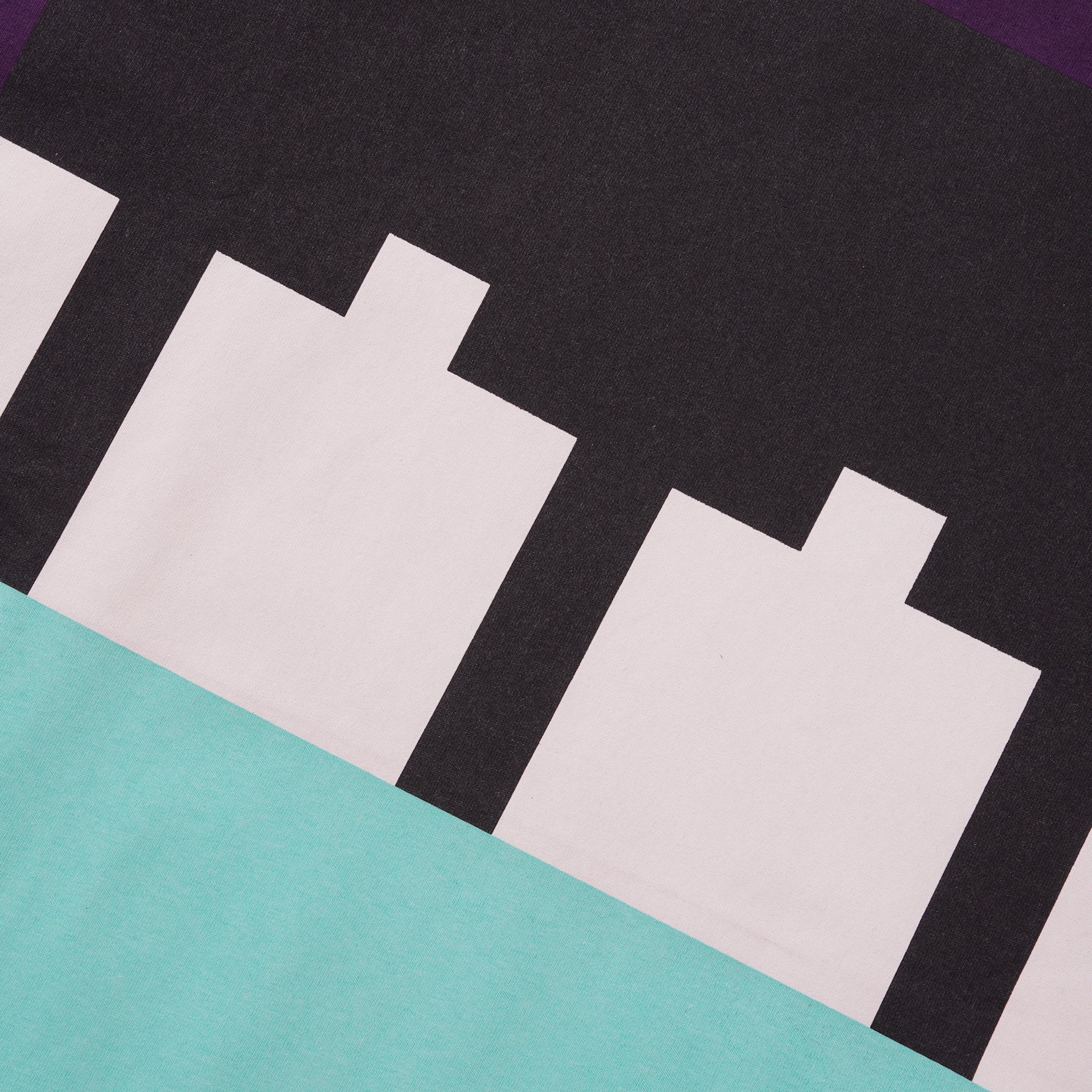 Block Tee, Purple - Image 2