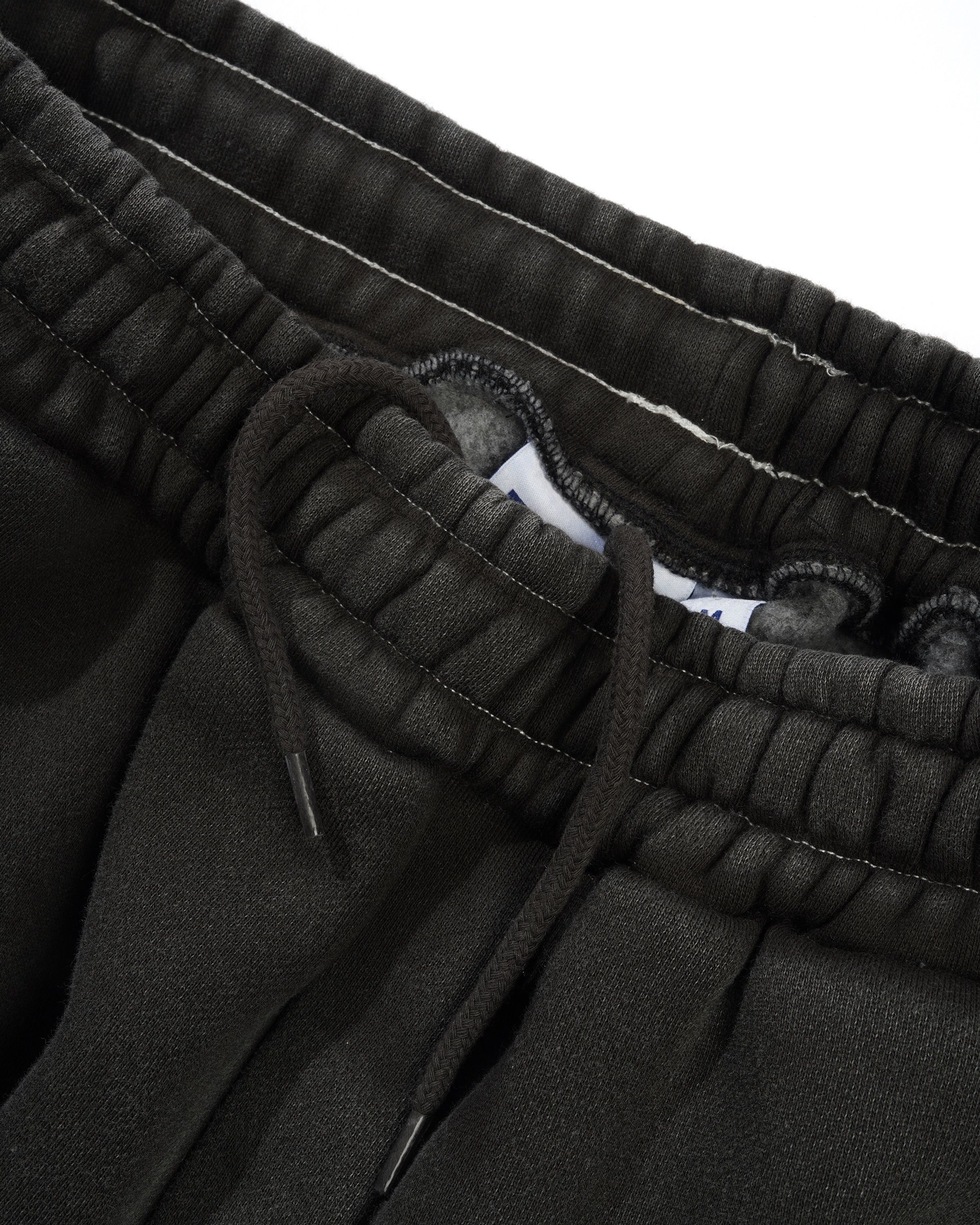 Blotch Fleece Pants, Washed Black - Image 3