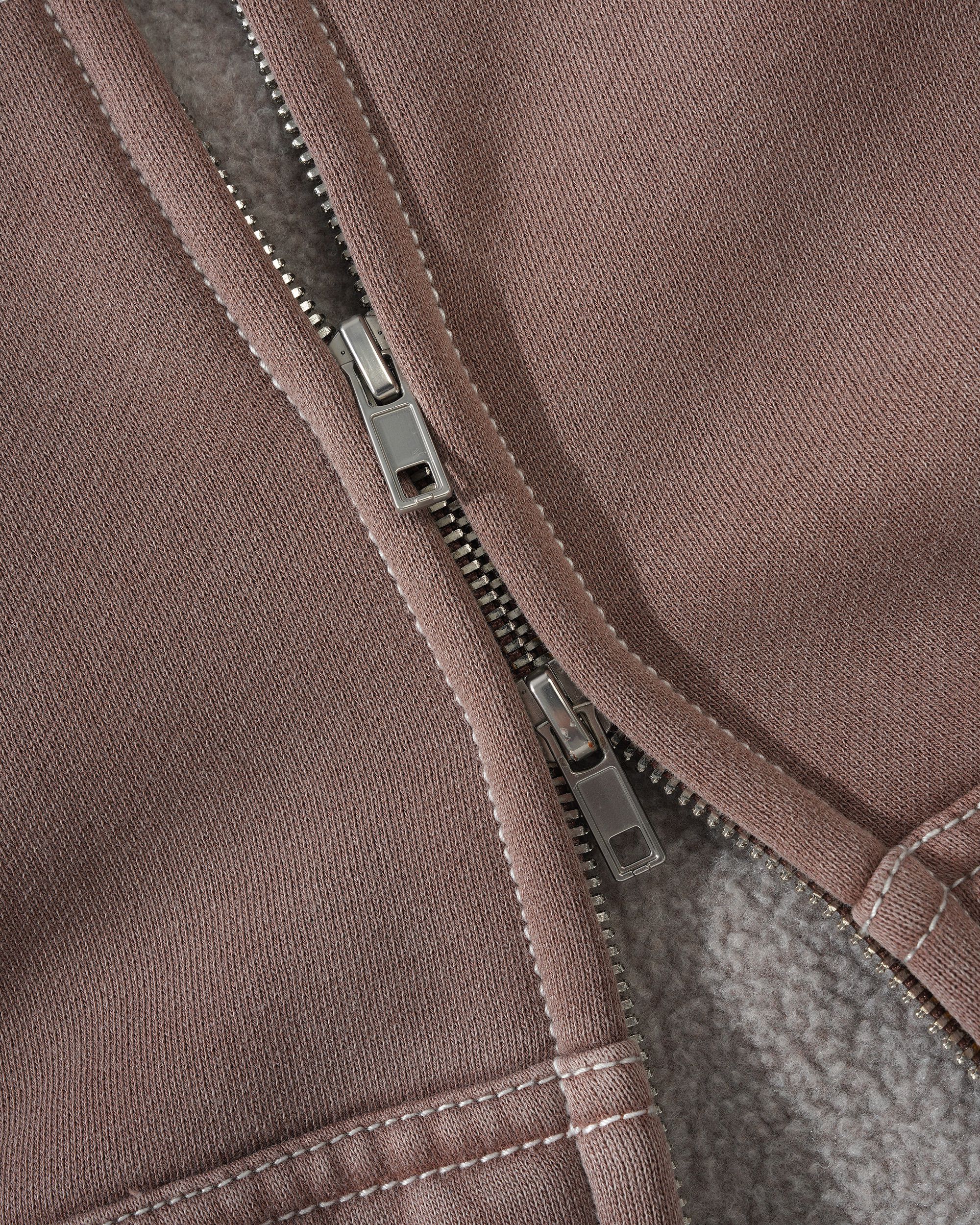 Blotch Zip-Thru Hood, Washed Berry - Image 3