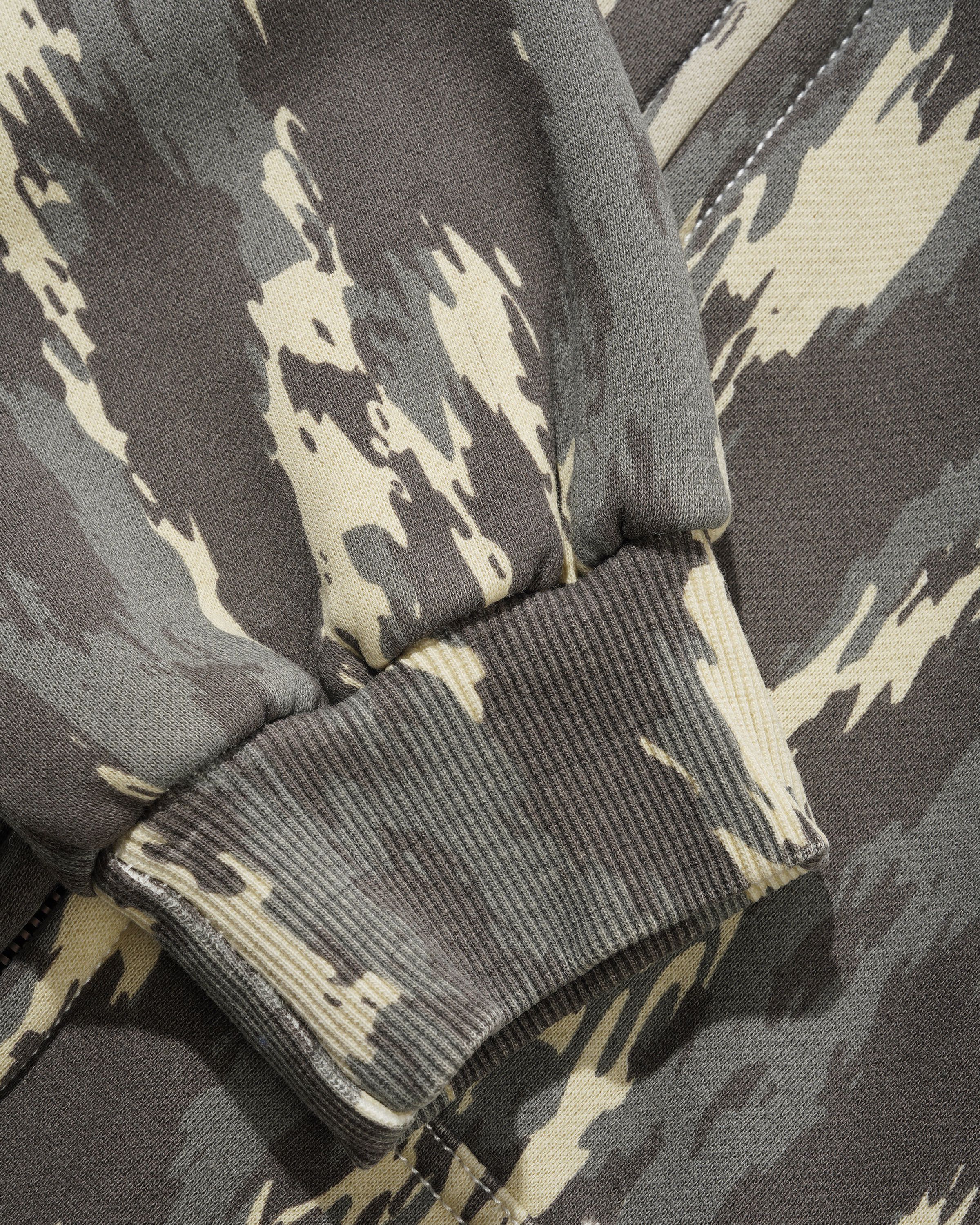 Blotch Zip-Thru Hood, Washed Camo - Image 3