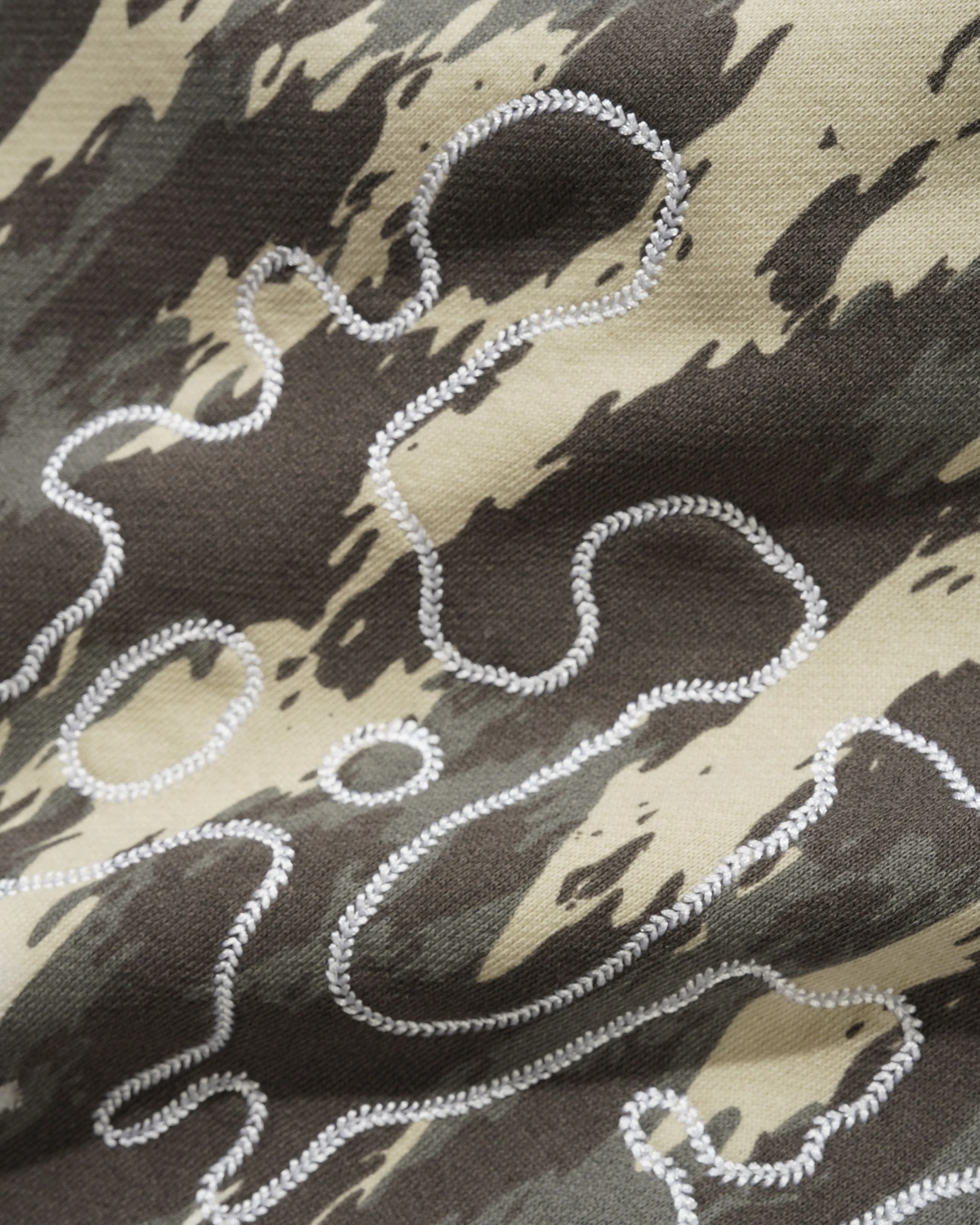 Blotch Zip-Thru Hood, Washed Camo - Image 4
