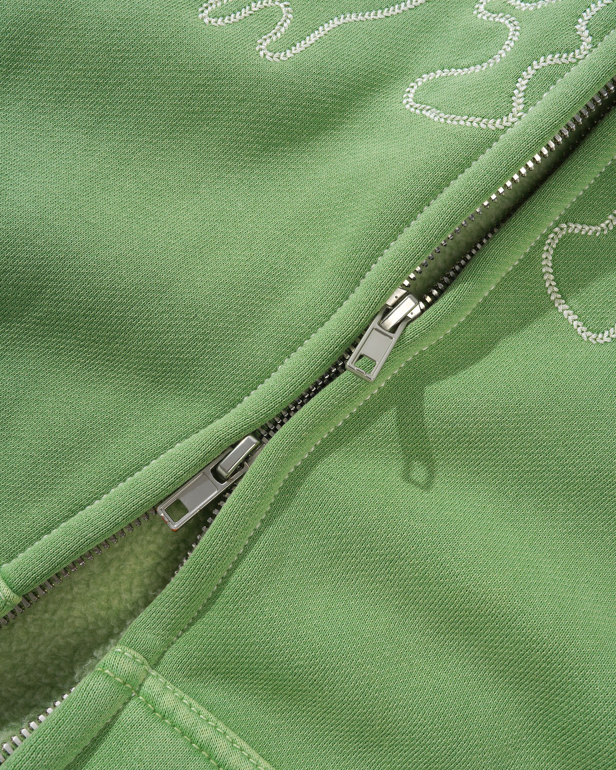 Blotch Zip-Thru Hood, Washed Green - Image 3