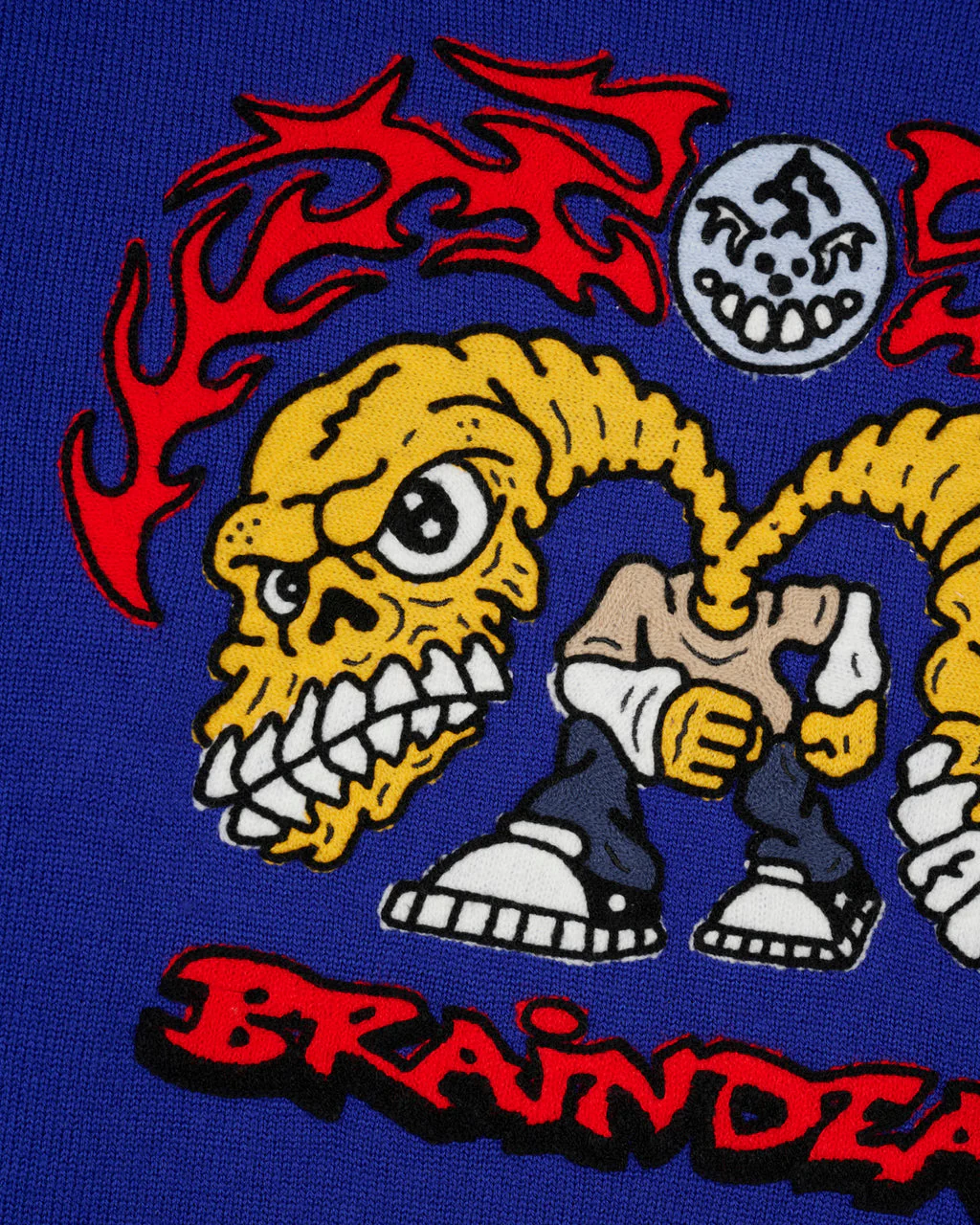 Bonecrusher Sweater, Navy - Image 2