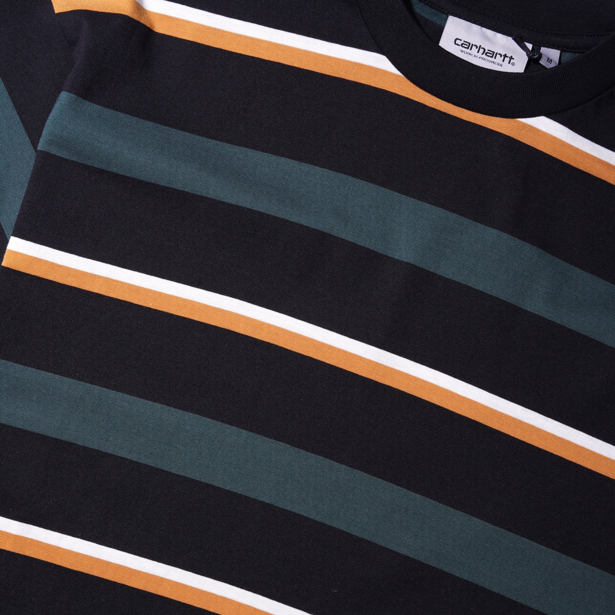 Bowman Tee, Bowman Stripe / Juniper - Image 2