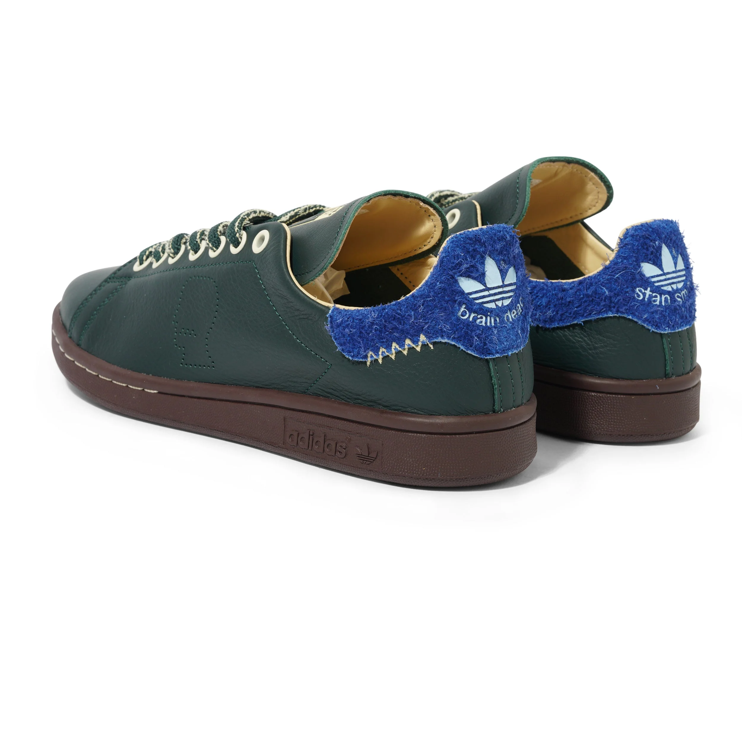 Brain Dead Stan Smith, Shadow Green / Bahia Light Blue / Sand Strata - Image 3