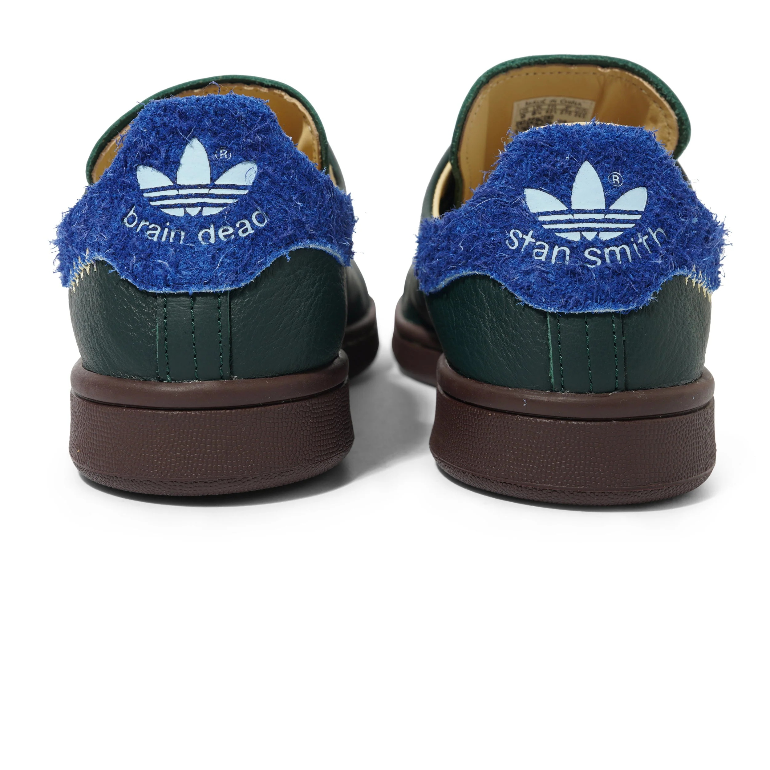 Brain Dead Stan Smith, Shadow Green / Bahia Light Blue / Sand Strata - Image 4