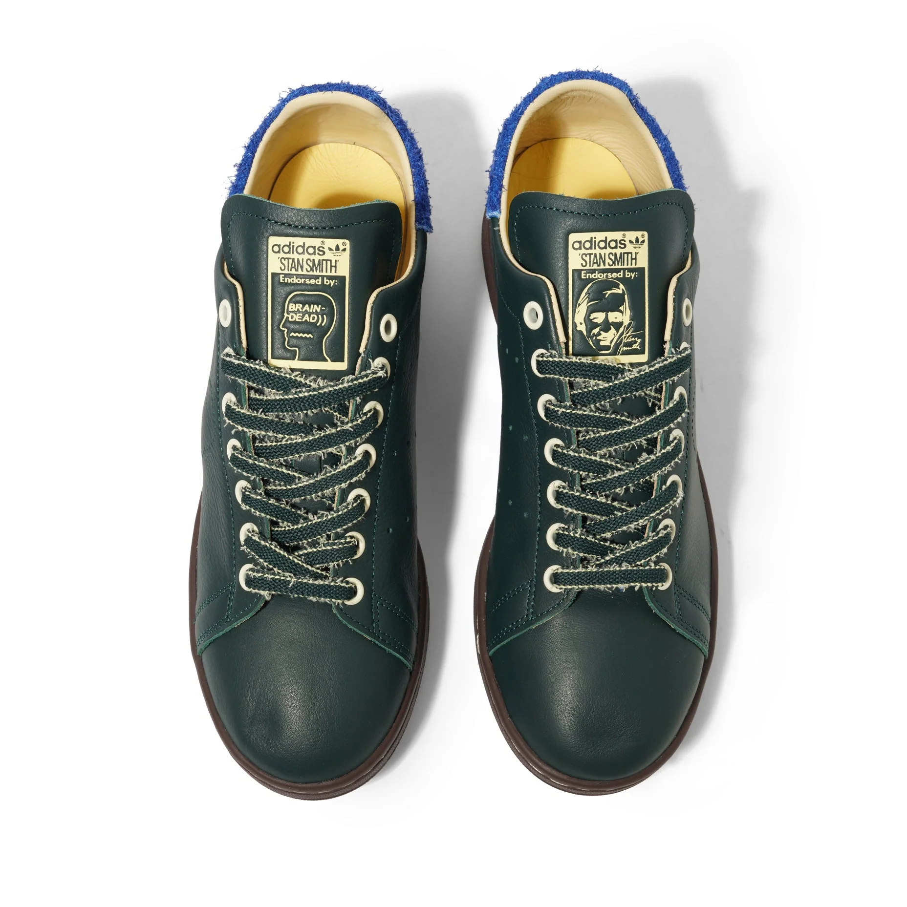 Brain Dead Stan Smith, Shadow Green / Bahia Light Blue / Sand Strata - Image 5