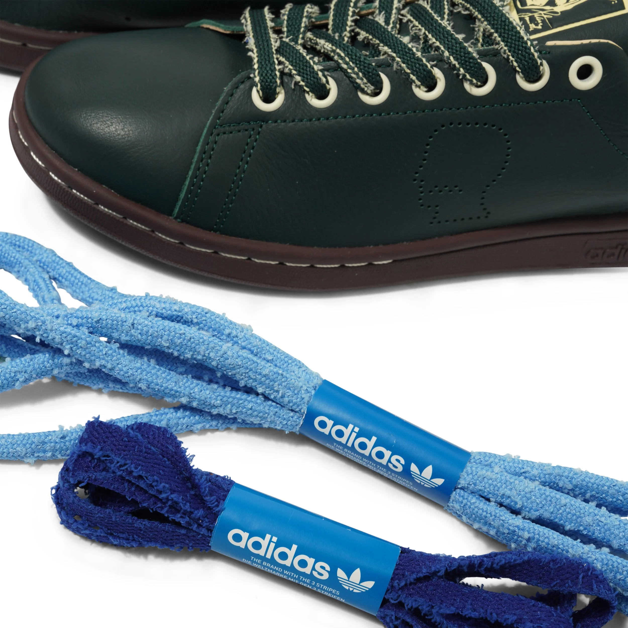 Brain Dead Stan Smith, Shadow Green / Bahia Light Blue / Sand Strata - Image 6
