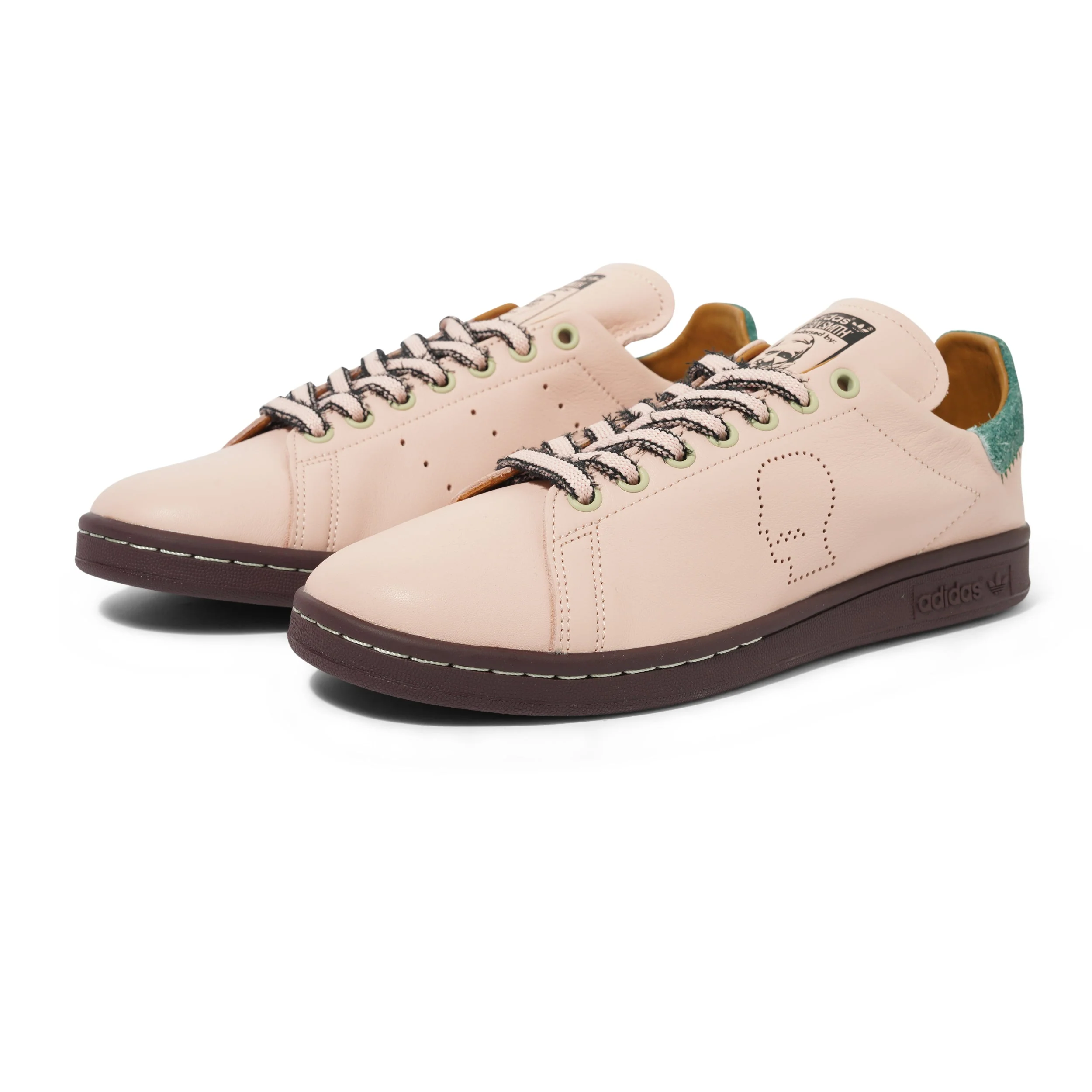 Brain Dead Stan Smith, Vapour Pink / Core Black / Mesa - Image 2