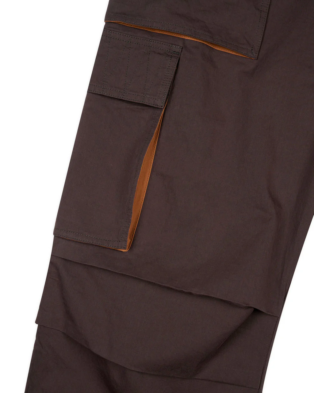 Adjustable Skate Pant, Dark Brown - Image 4