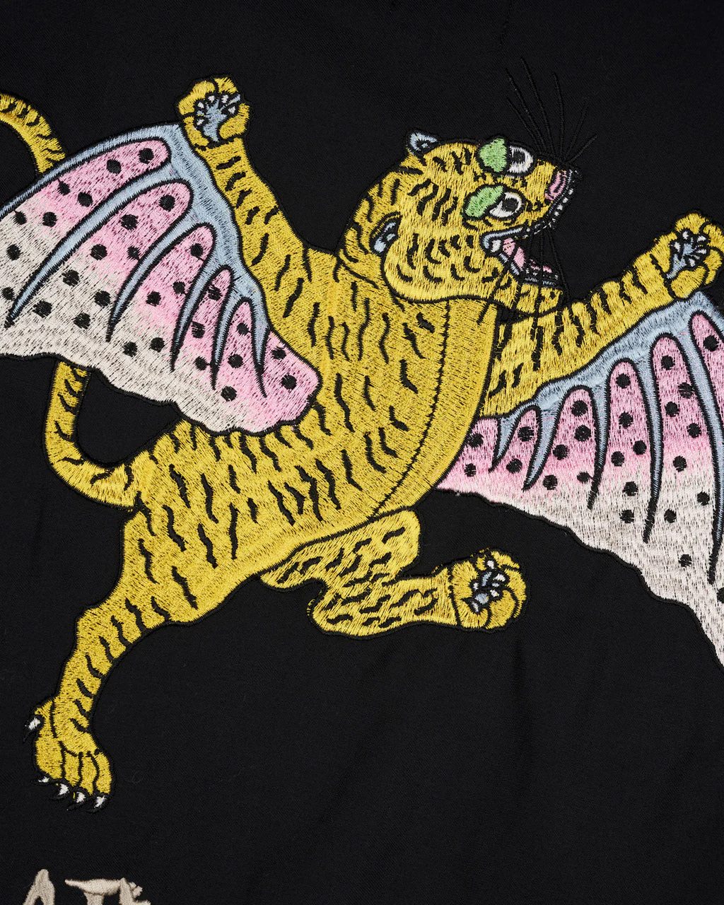 Flying Tiger S/S Western Shirt, Black - Image 4