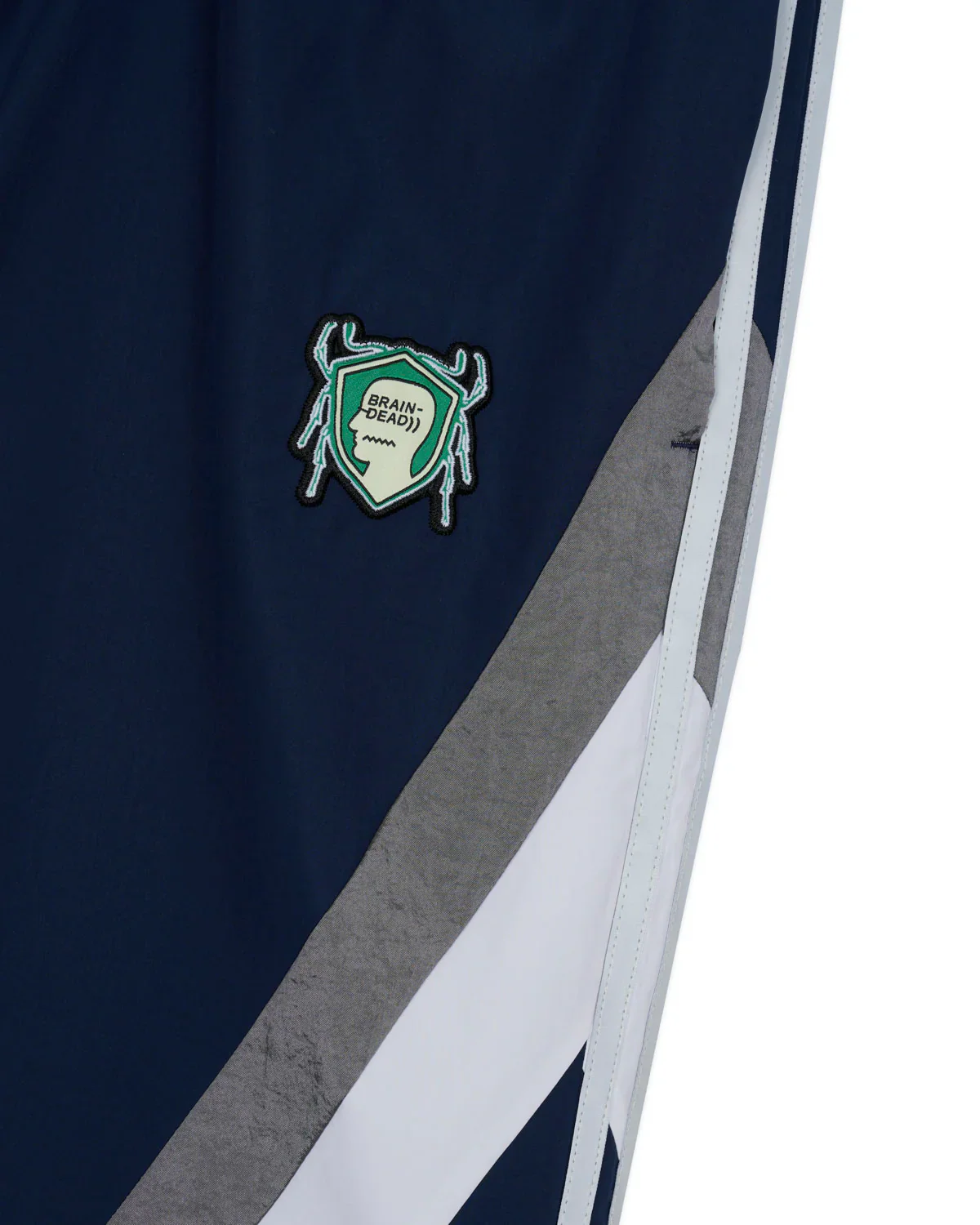 Braindead x Adidas Track Trousers, Collegiate Navy - Image 3