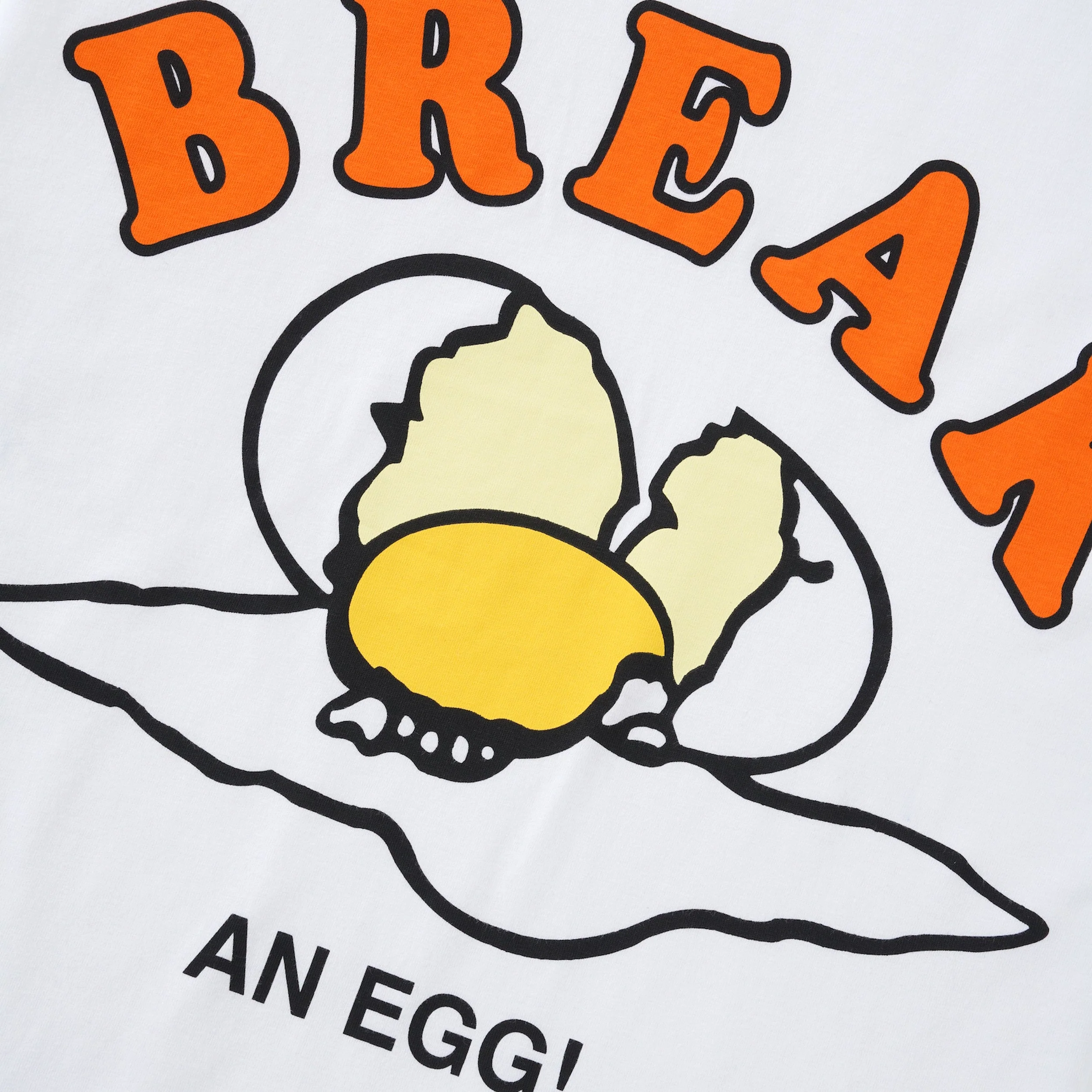 Break An Egg Tee, White - Image 2