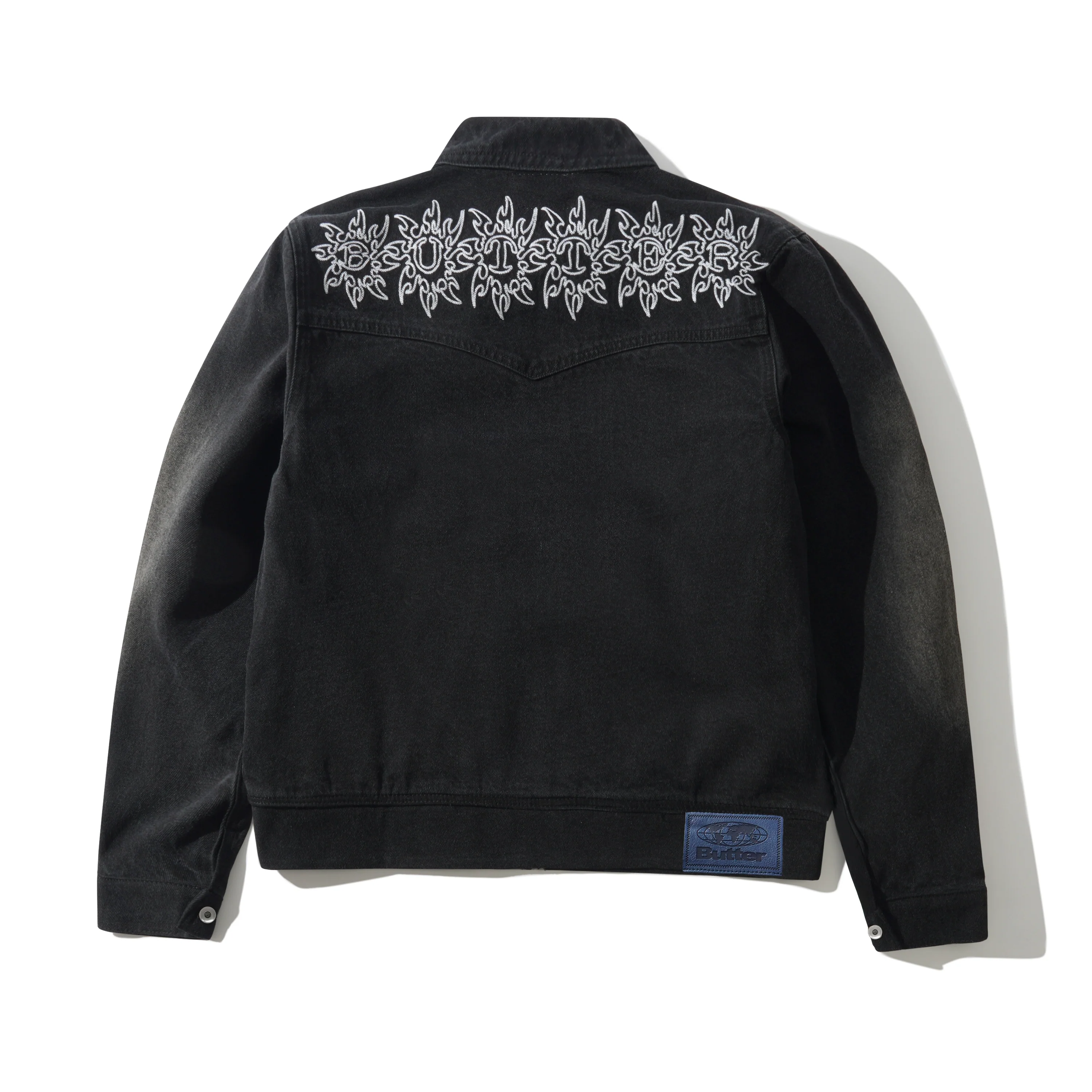 Bronco Denim Jacket, Black - Image 2