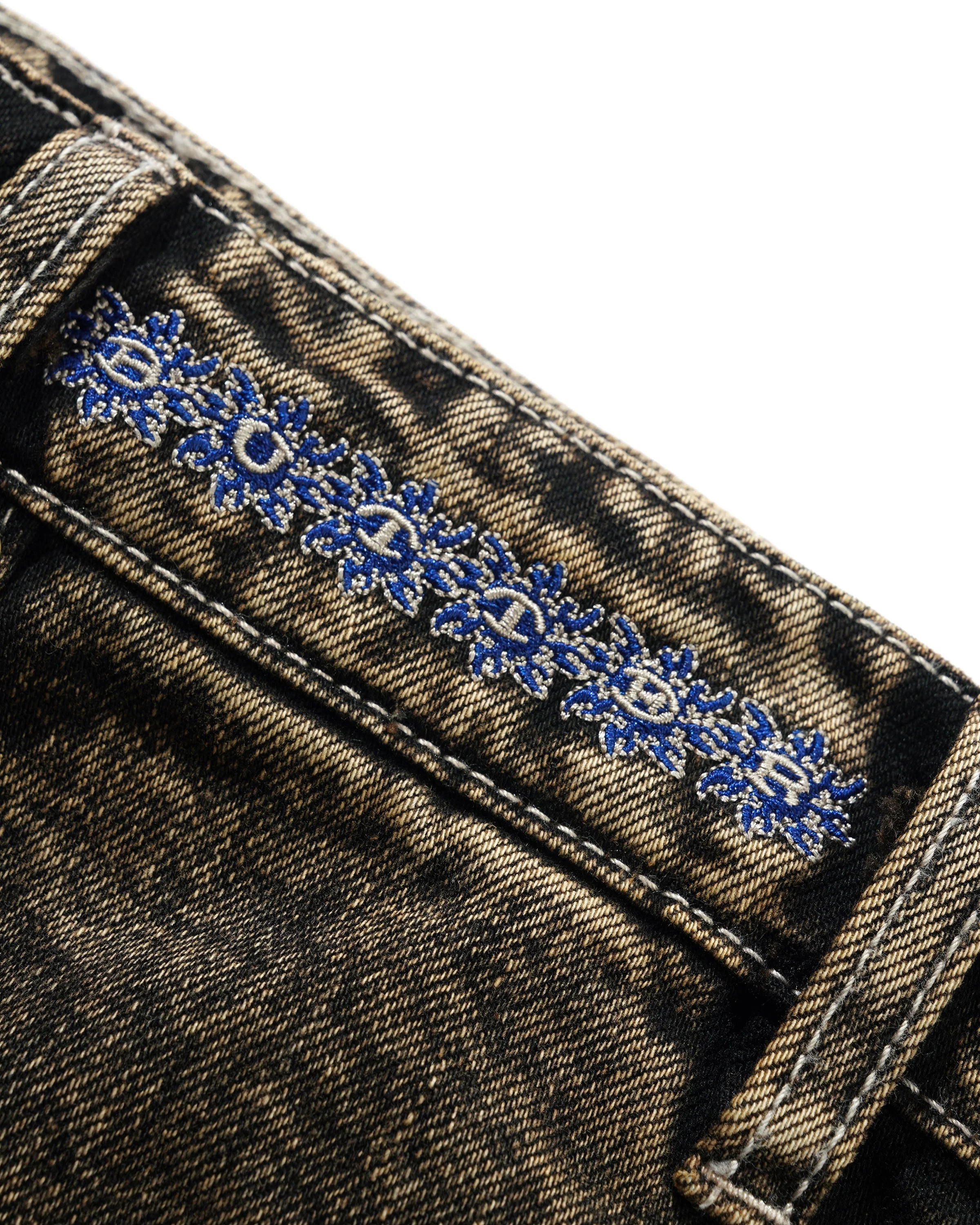 Bronco Denim Shorts, Brown Tint - Image 4