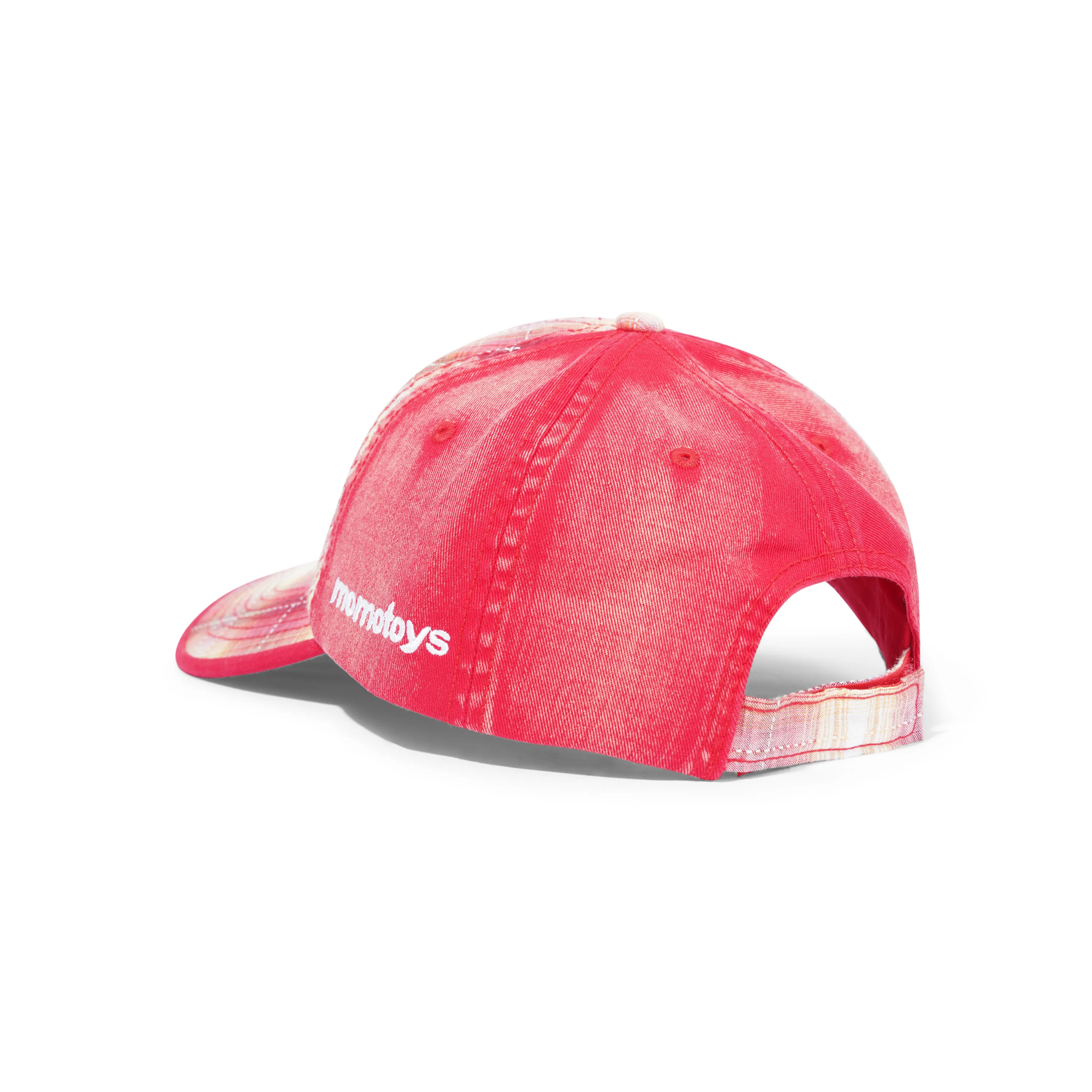 Bubble M Hat, Red Plaid - Image 2