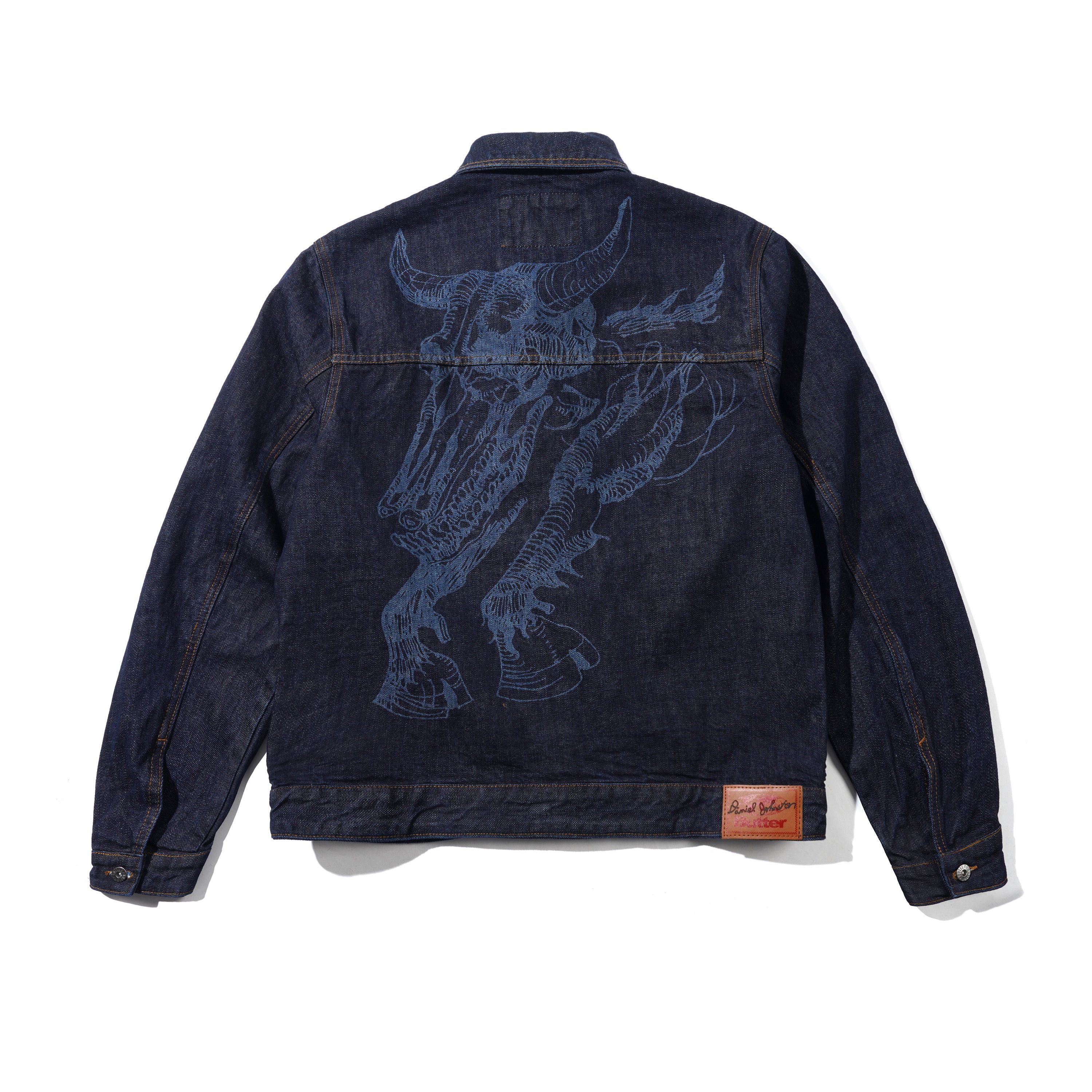 Bull Selvedge Denim Jacket, Raw Indigo - Image 4