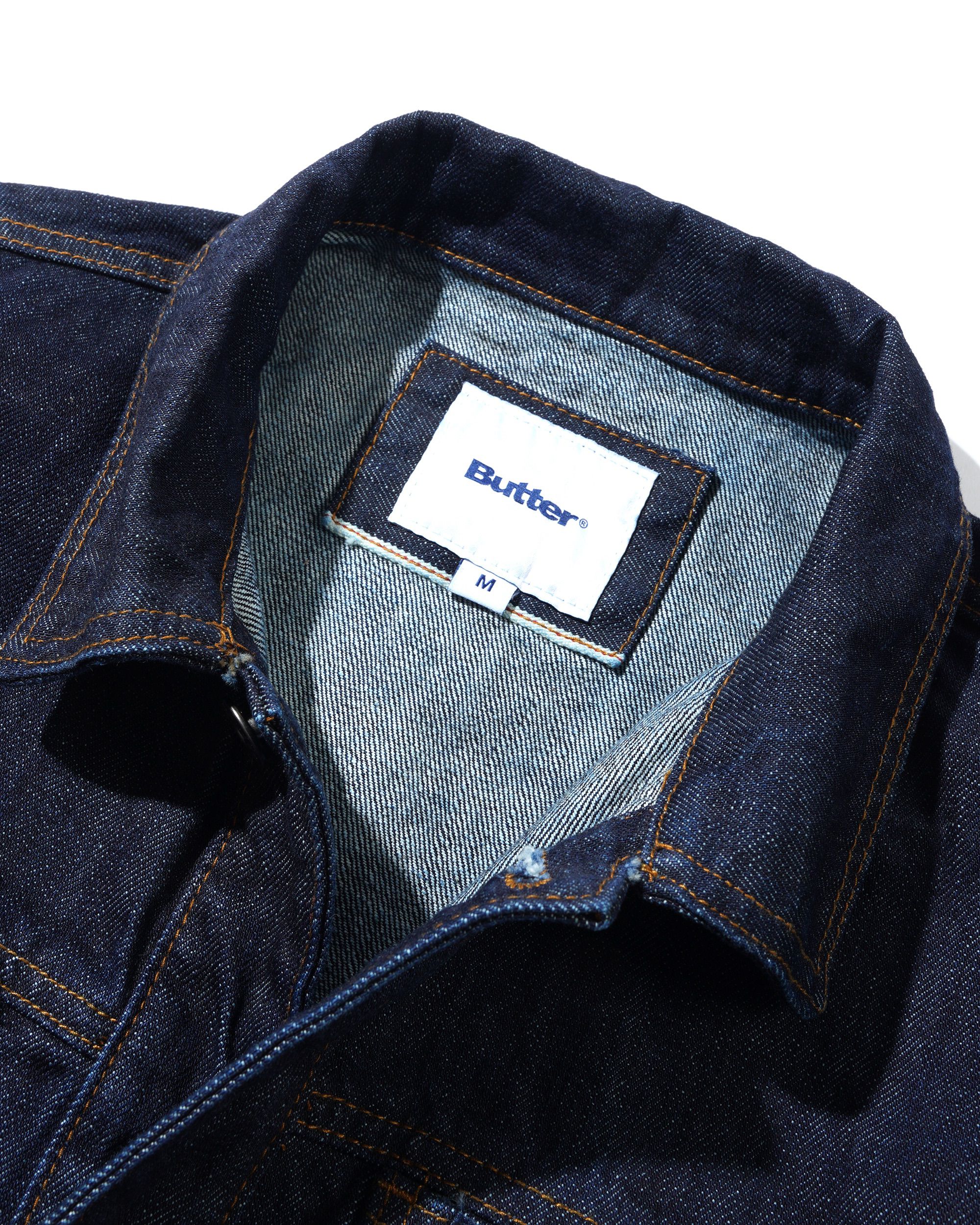 Bull Selvedge Denim Jacket, Raw Indigo - Image 7