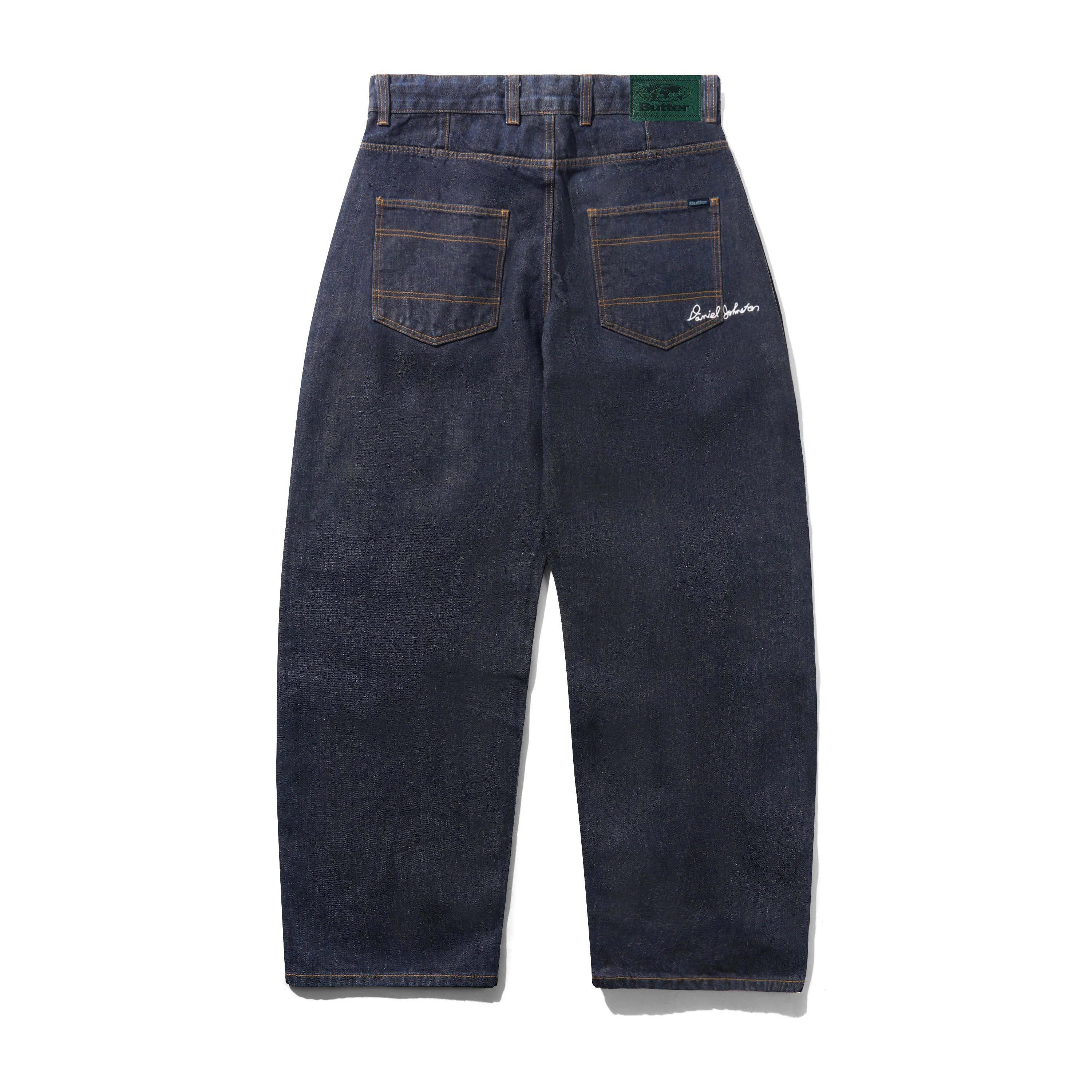 Bull Selvedge Denim Jeans, Raw Indigo - Image 5