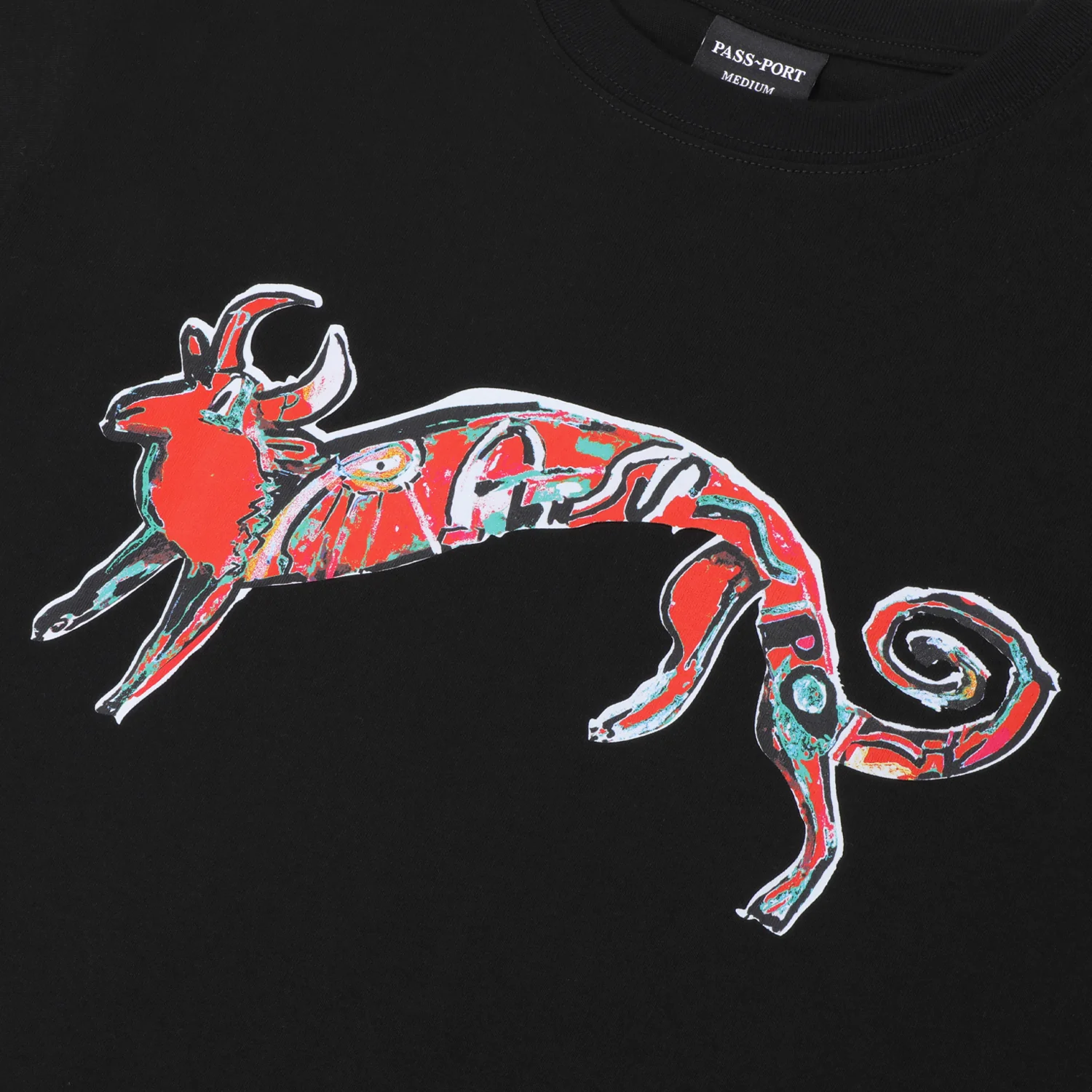 Bull Tee, Black - Image 2