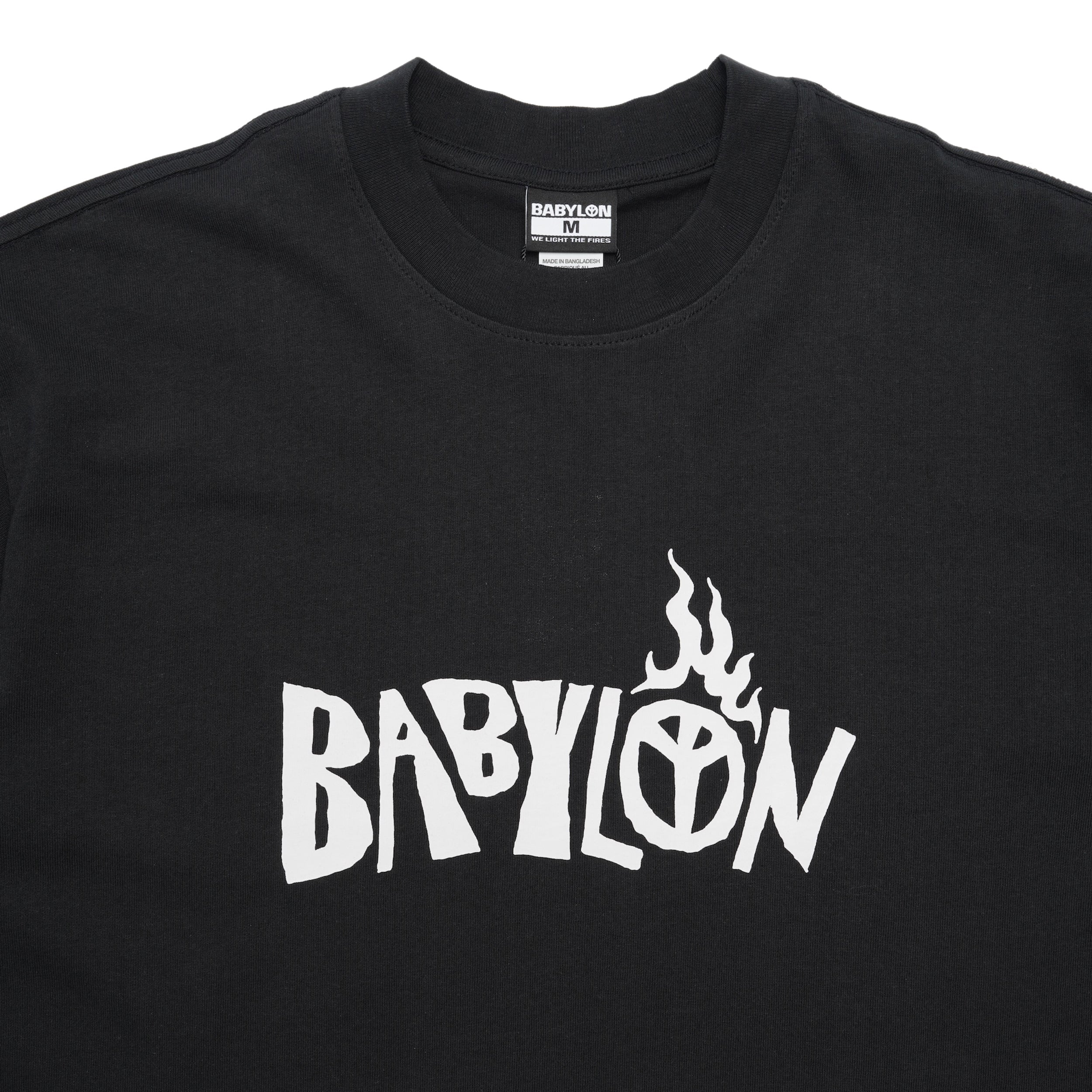 Burning Palm Tee, Black - Image 3