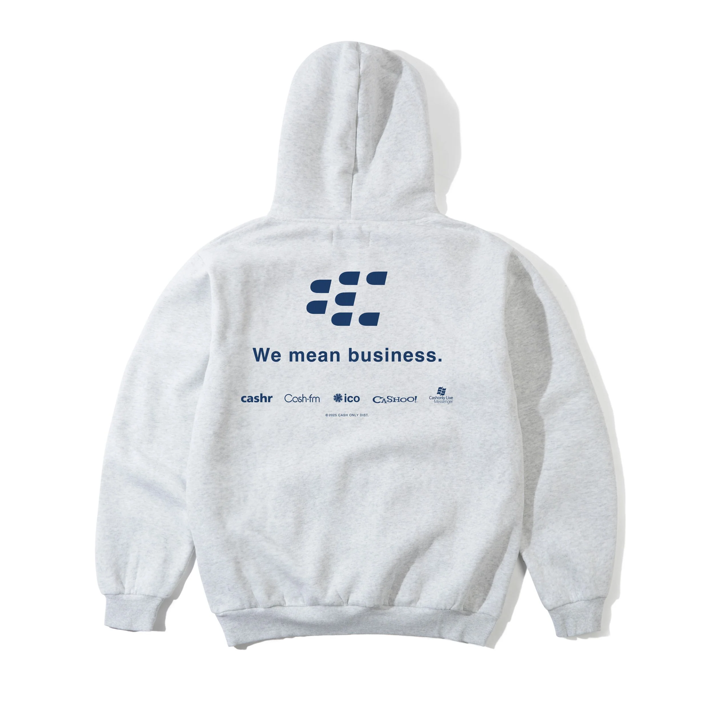 Business Pullover Hood, Ash - Image 2
