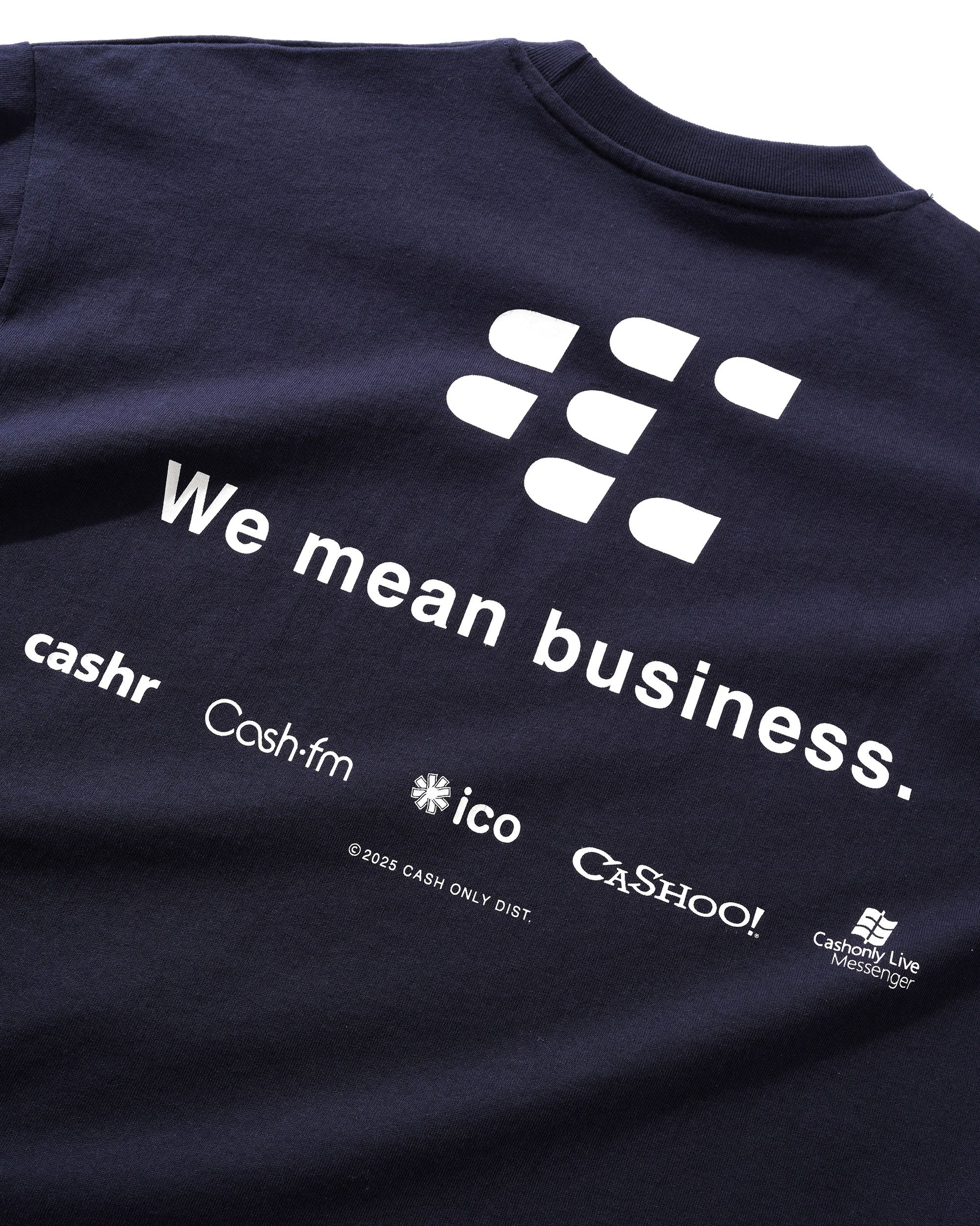 Business Tee, Navy - Image 4
