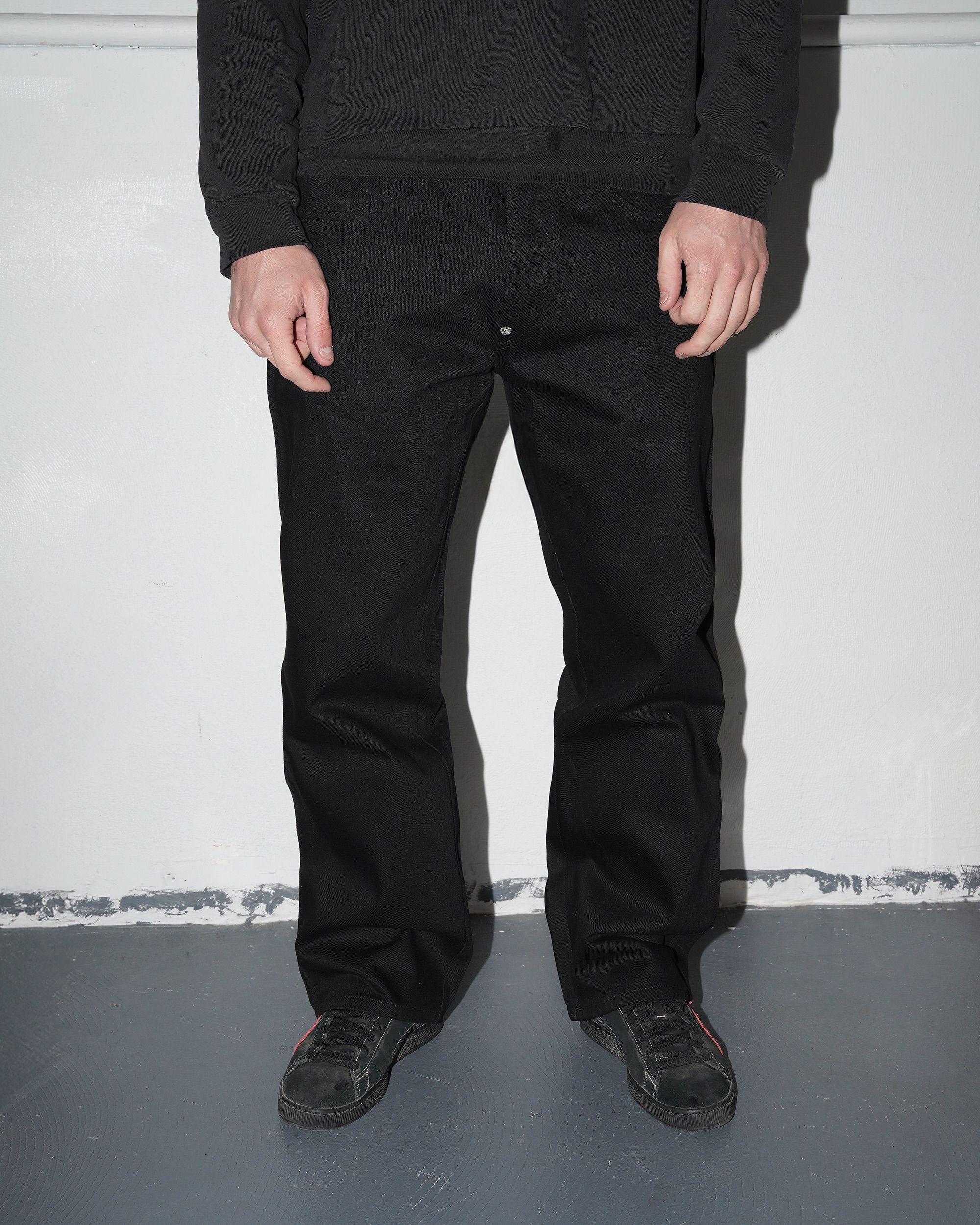 C-Star Flag Denim Jeans, Black - Image 5