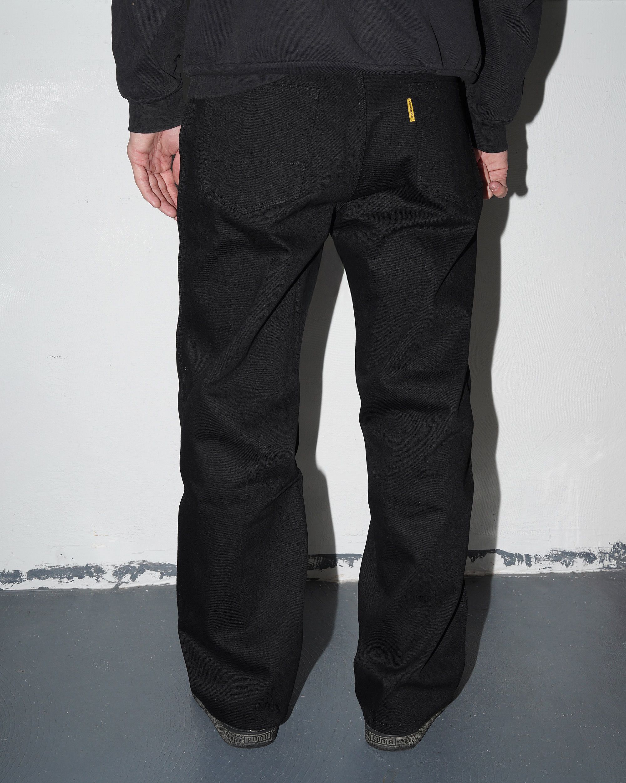 C-Star Flag Denim Jeans, Black - Image 7