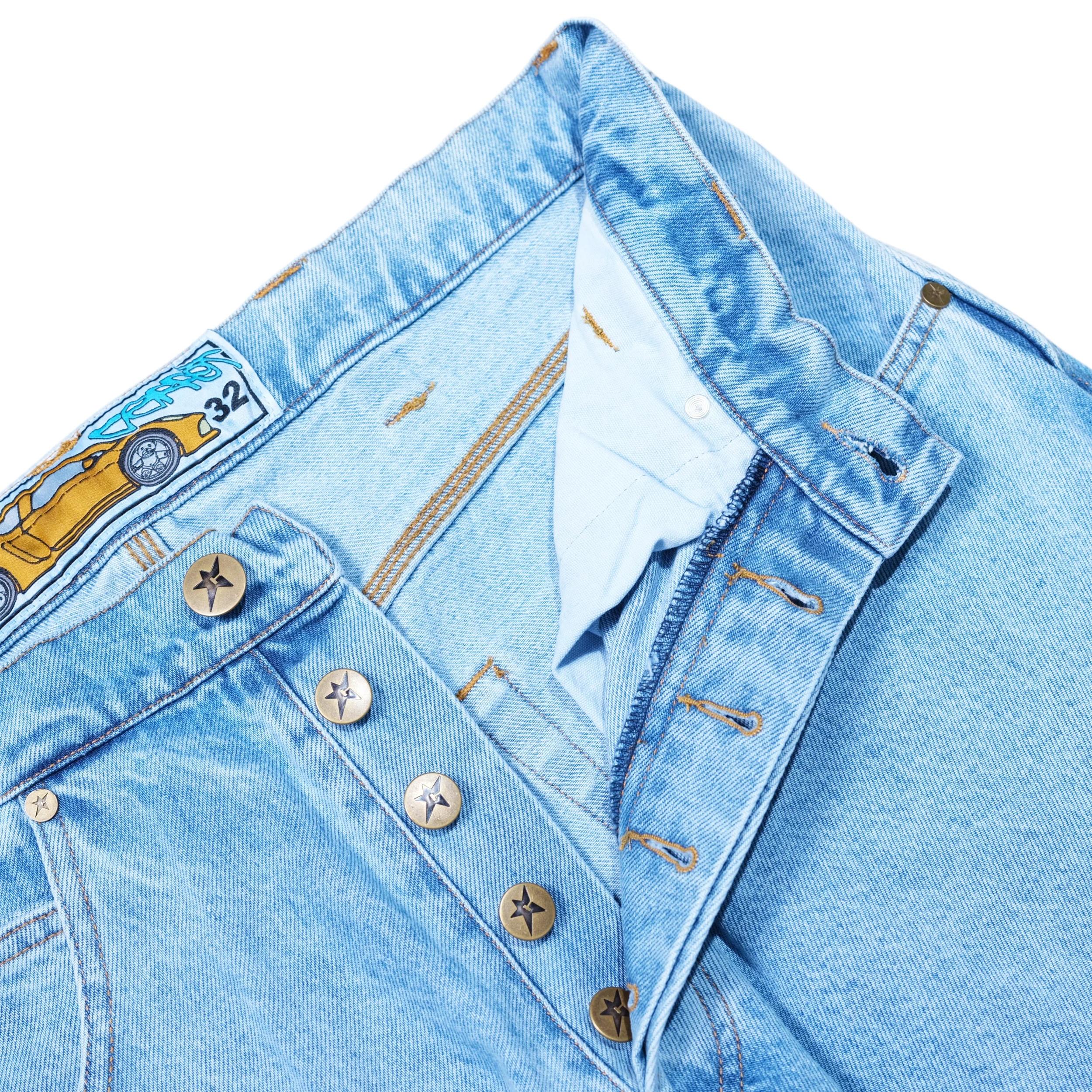 C-Star Flag Denim Jeans, Blue - Image 3