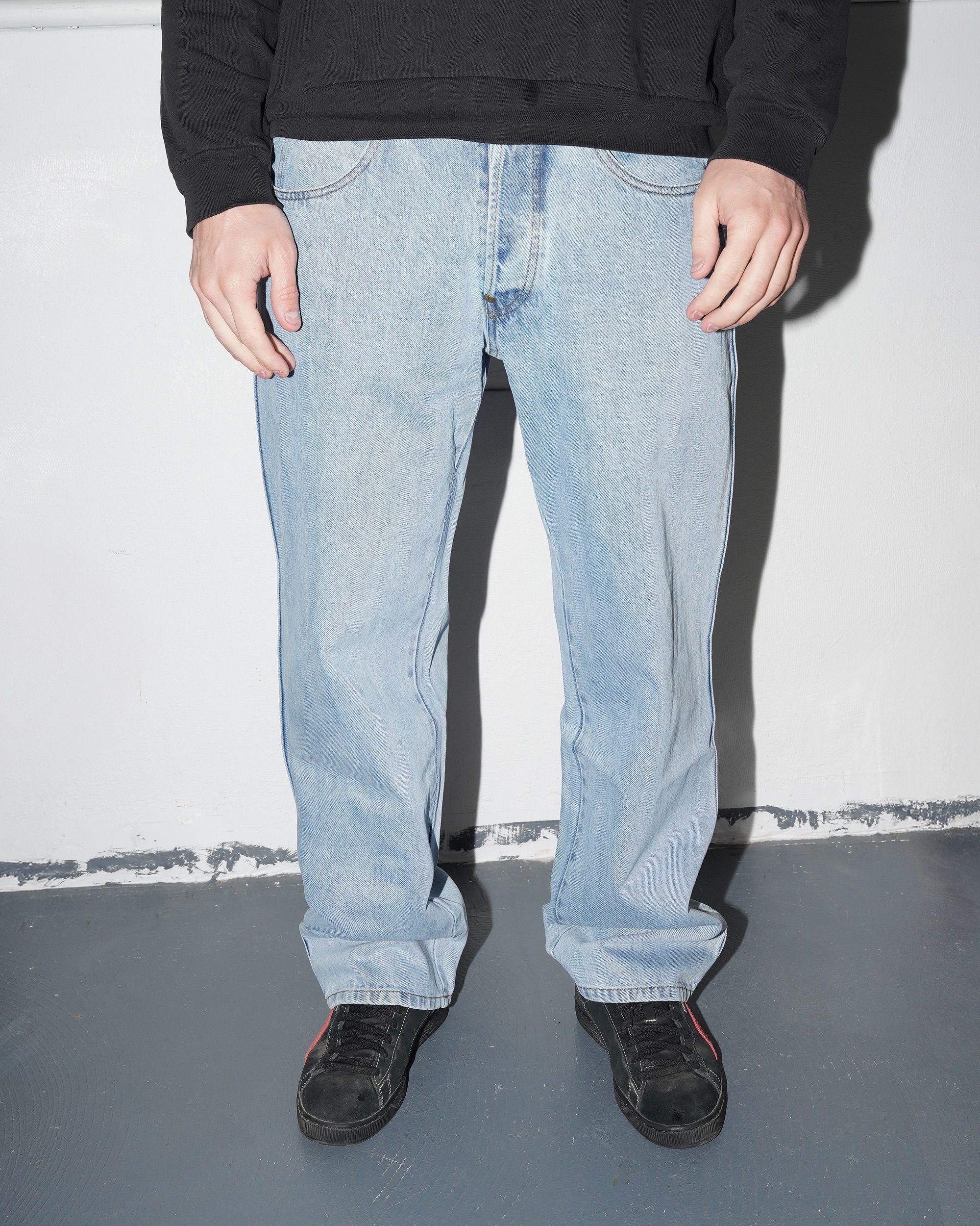 C-Star Flag Denim Jeans, Blue - Image 8