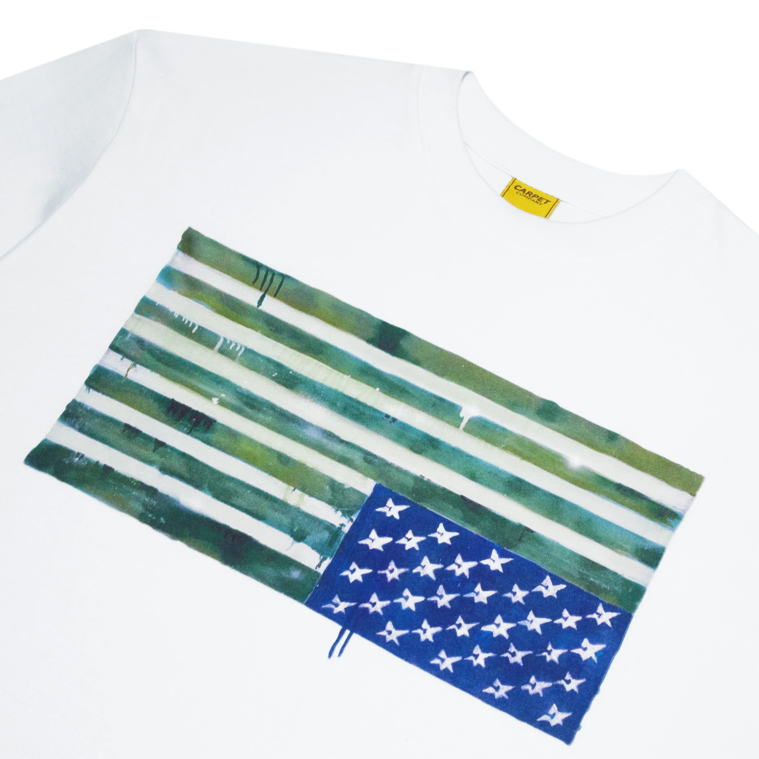 C-Star Flag Tee, White - Image 2