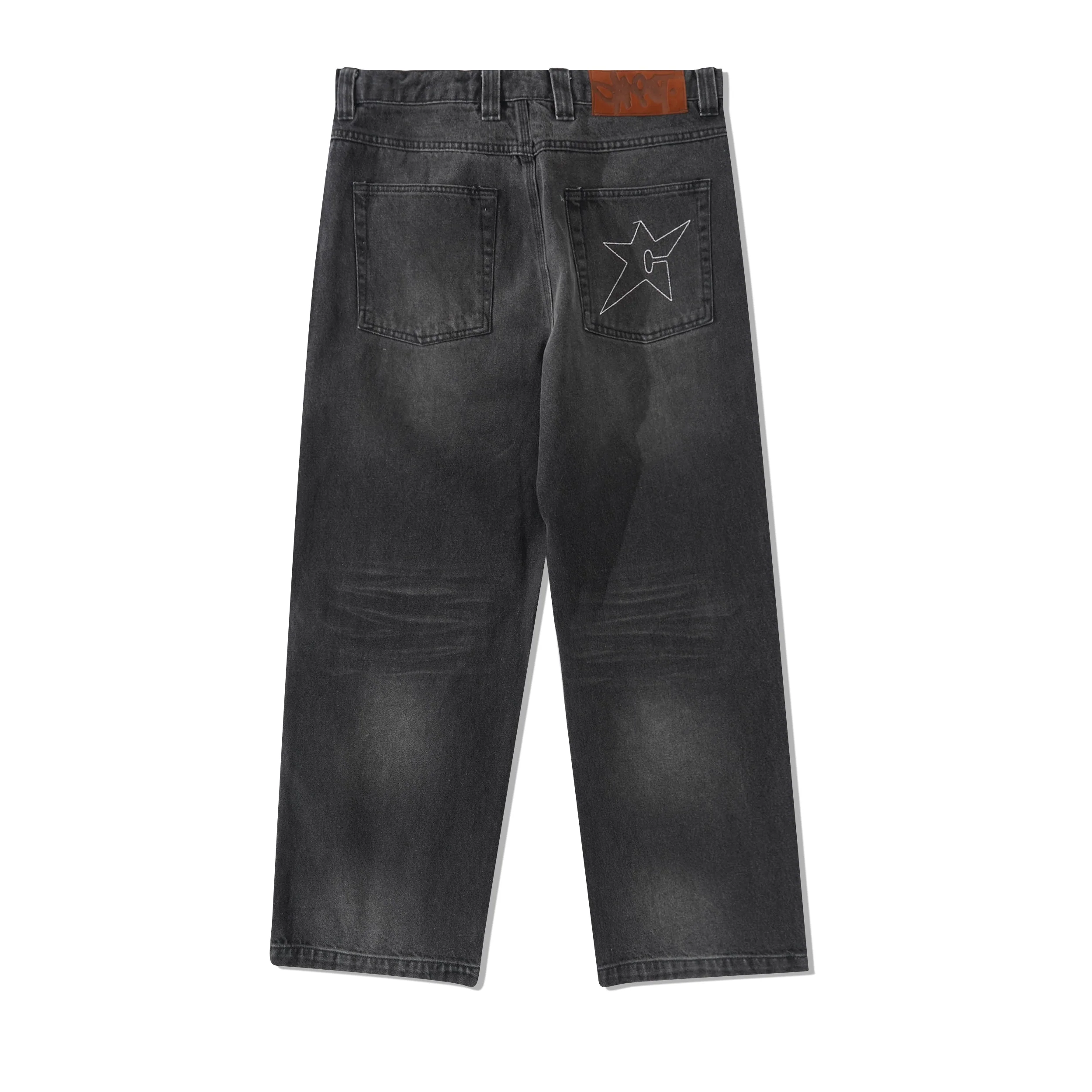 C-Star Stitch Denim Jeans, Black - Image 2