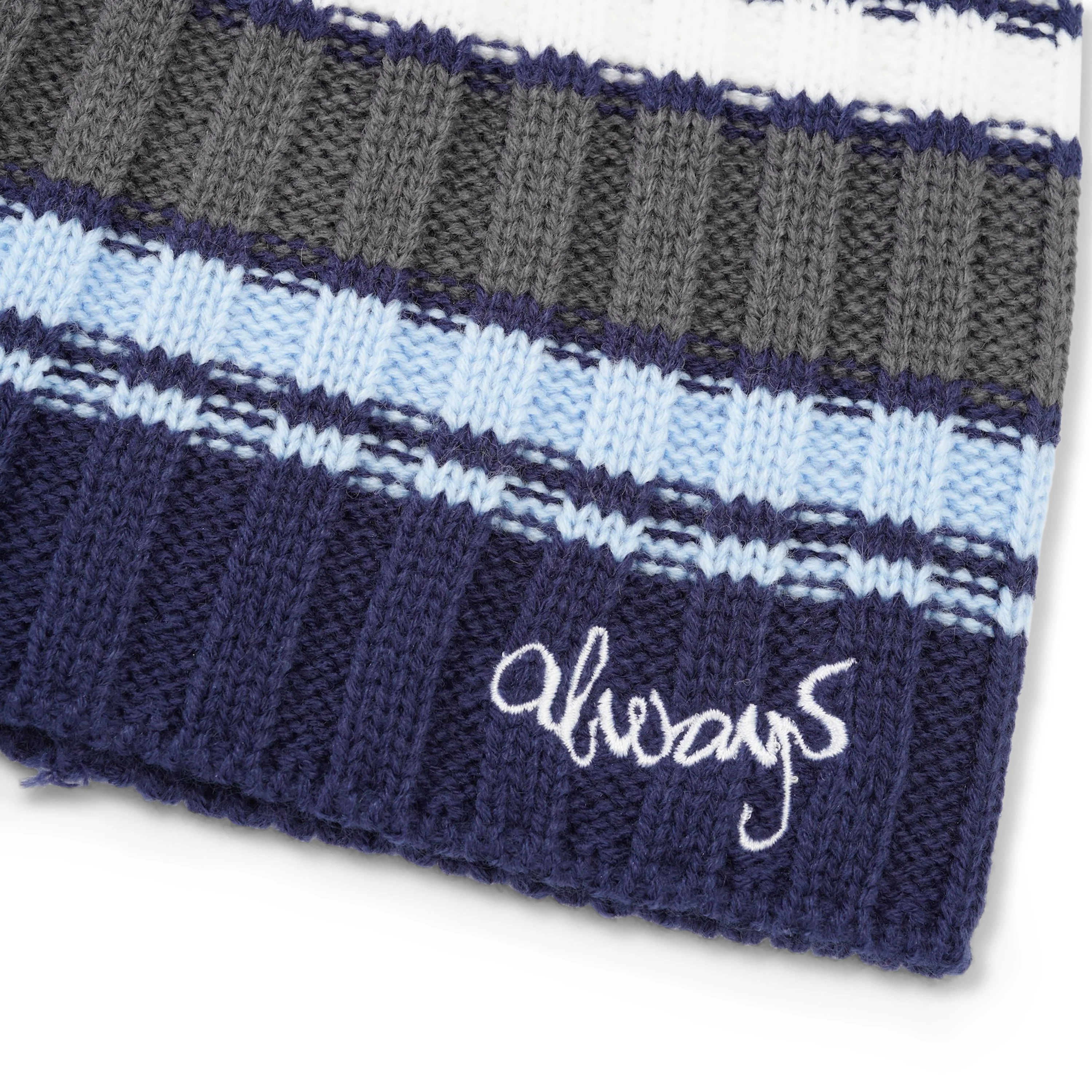 Cable Knit Clyde, Black / Grey - Image 2