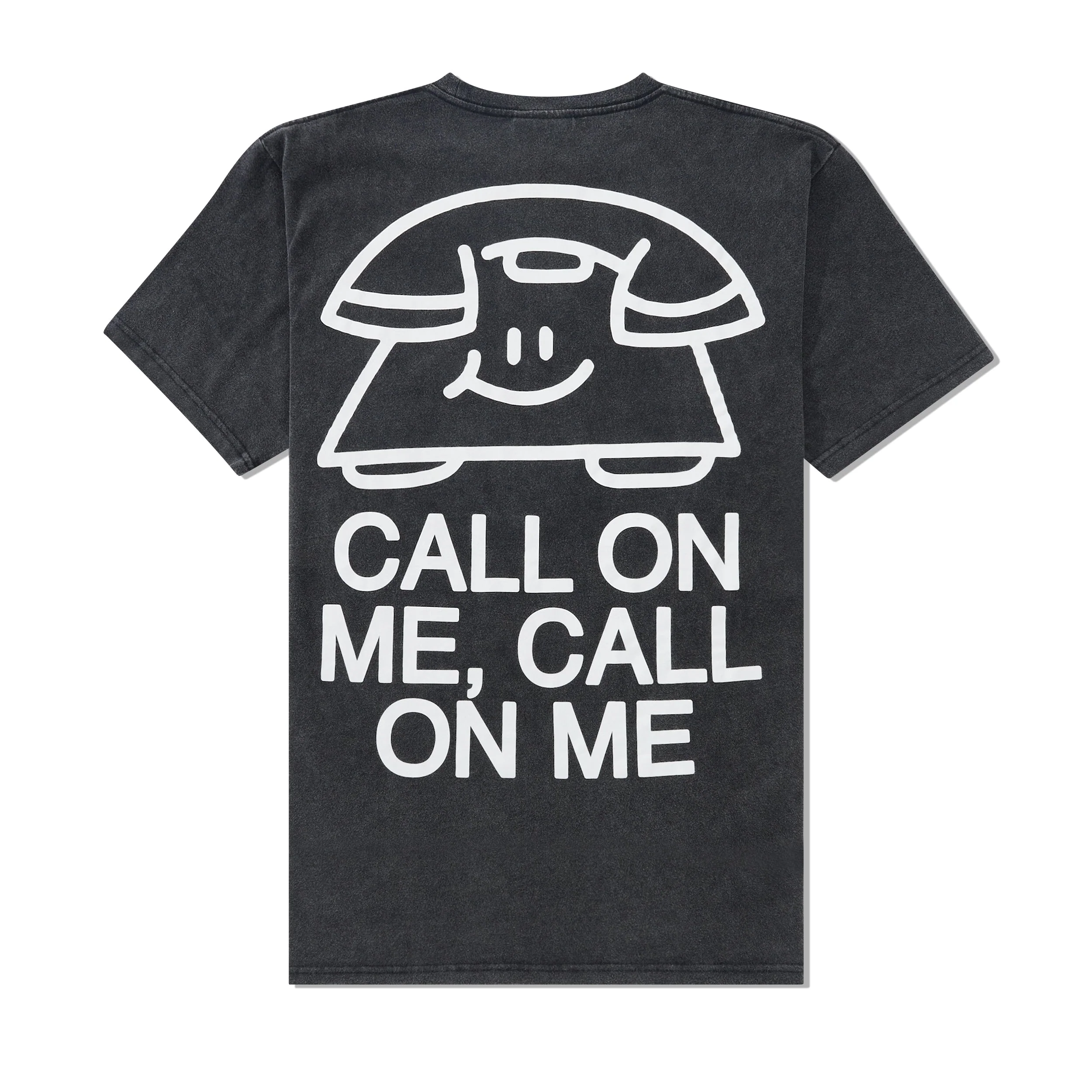 Call On Me Tee, Pebble Black - Image 2