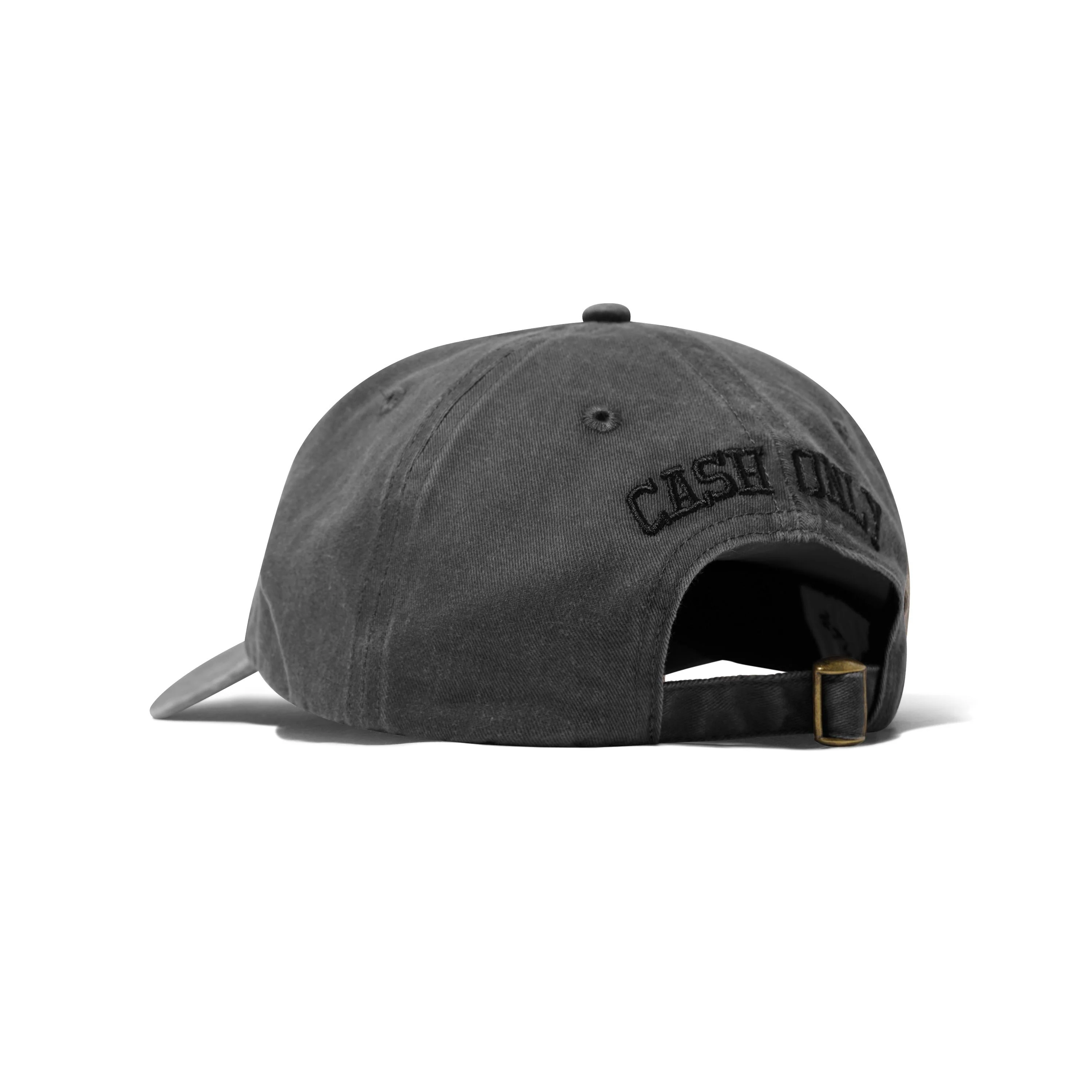 Campus 6 Panel Cap, Washed Black - Image 2