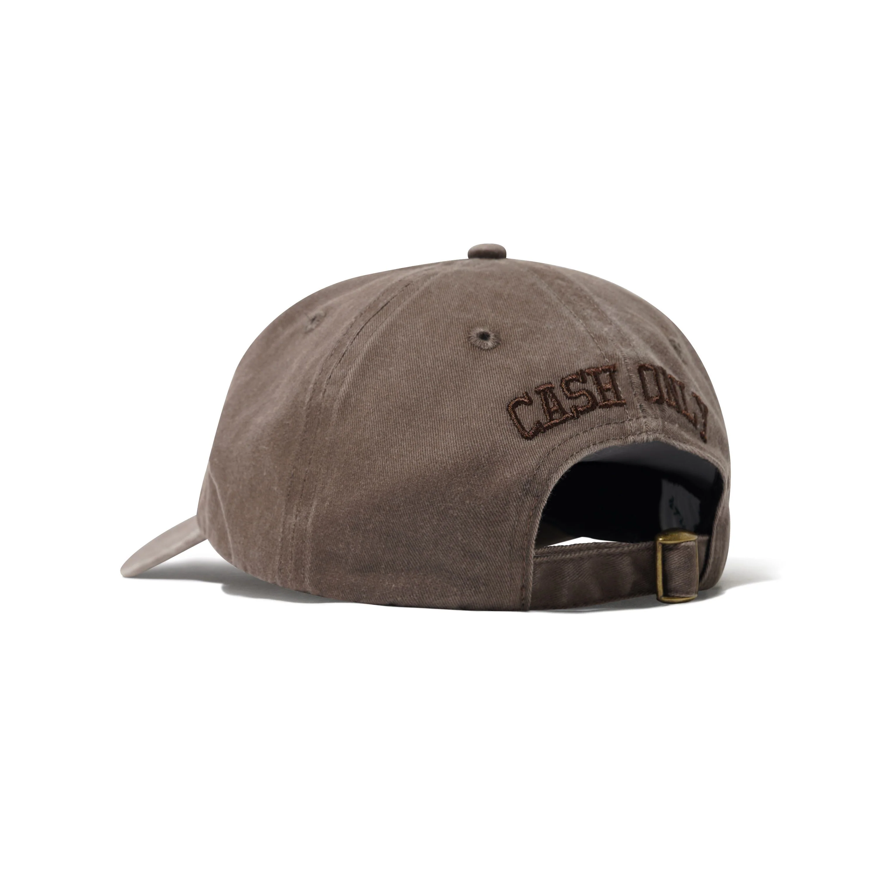 Campus 6 Panel Cap, Washed Brown - Image 2
