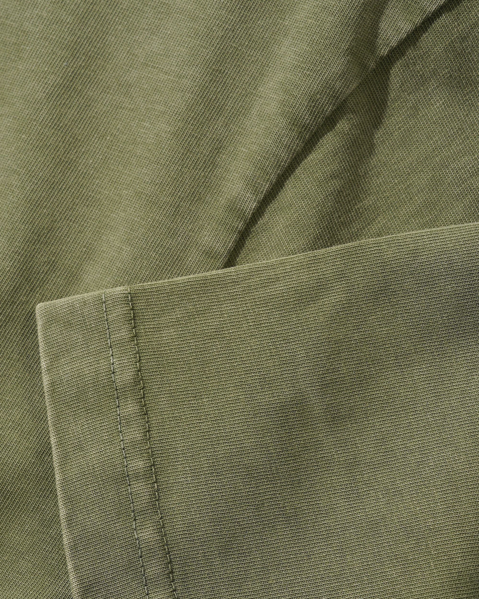 Campus Tee, Washed Olive - Image 3