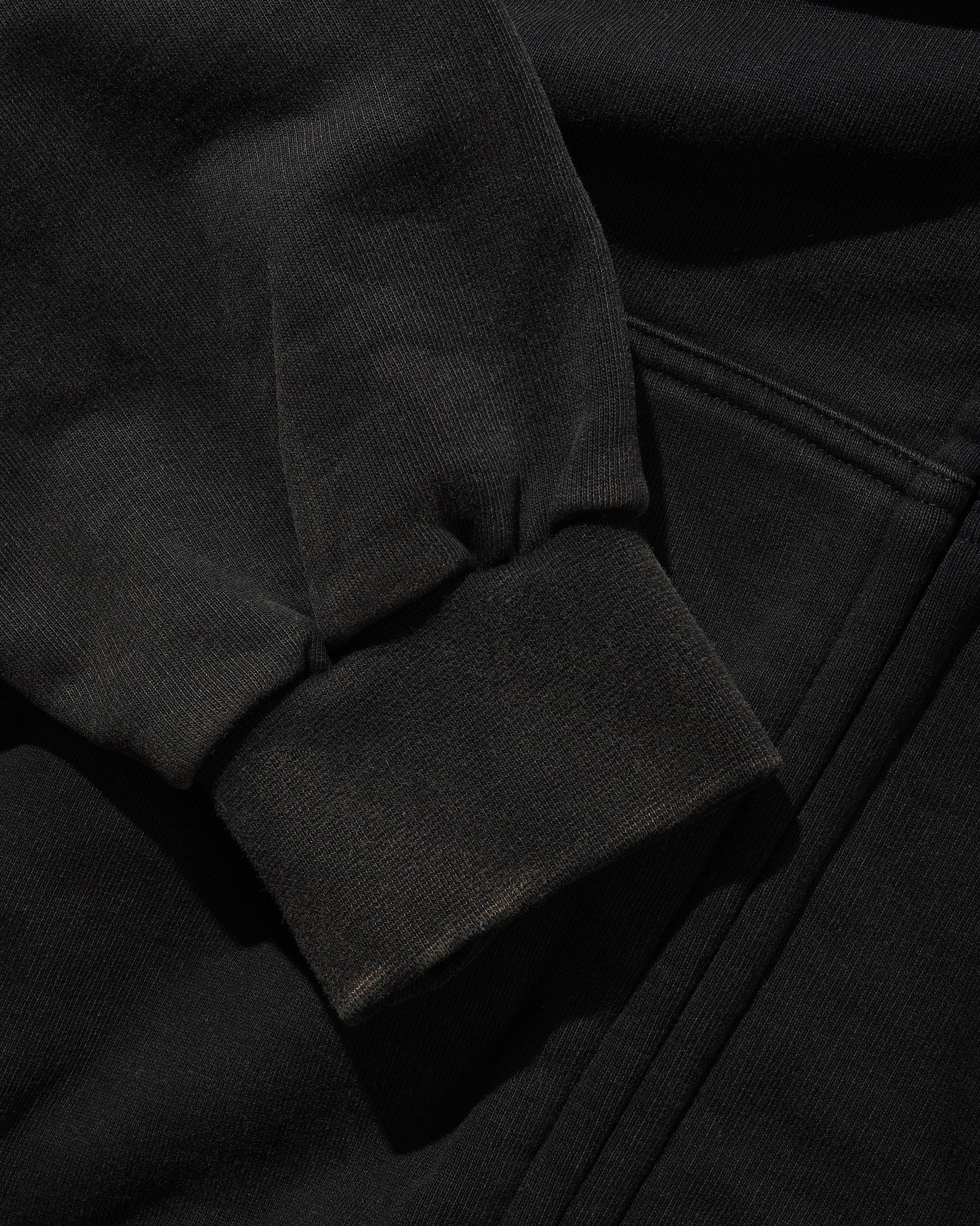 Campus Zip-Thru Hood, Washed Black - Image 5